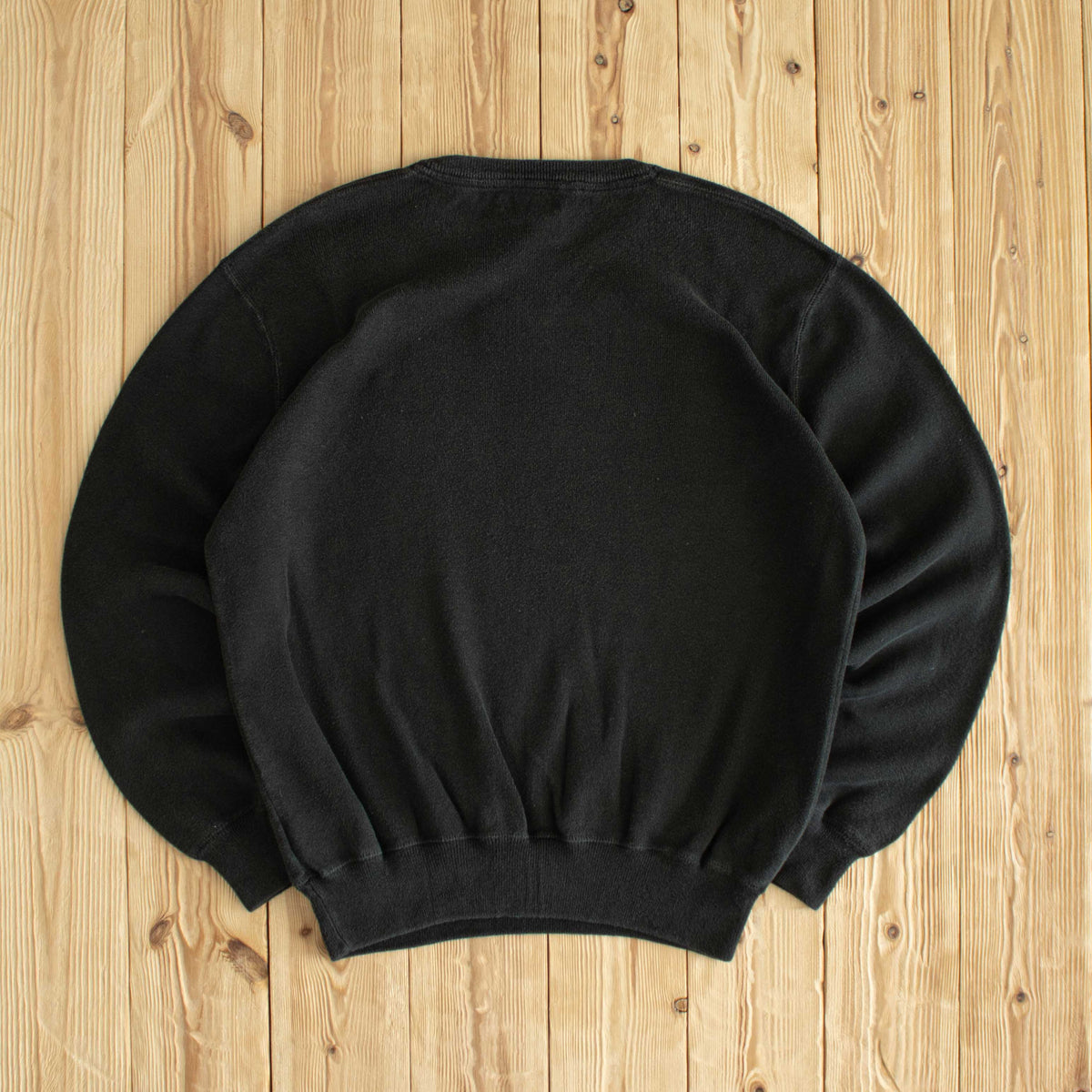 (M) Polo Ralph Lauren Vintage Embroidered Sweater Black
