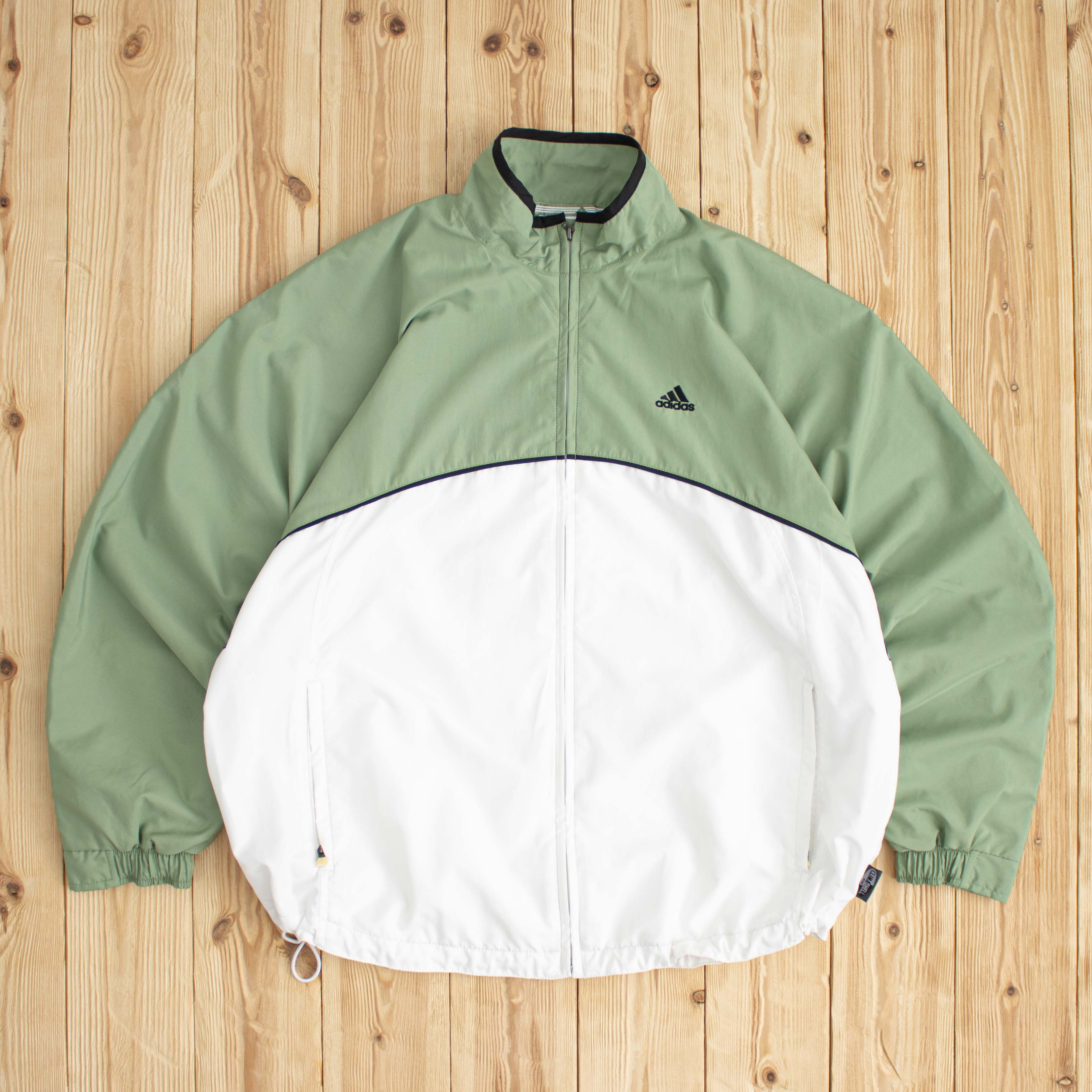 (L/XL) Vintage Adidas Essential Embroidered Jacket