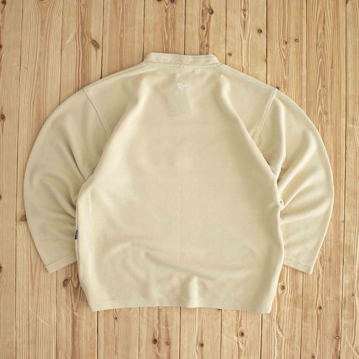 (M) Reebok Sports Academy Vintage Embroidered Sweatshirt Beige