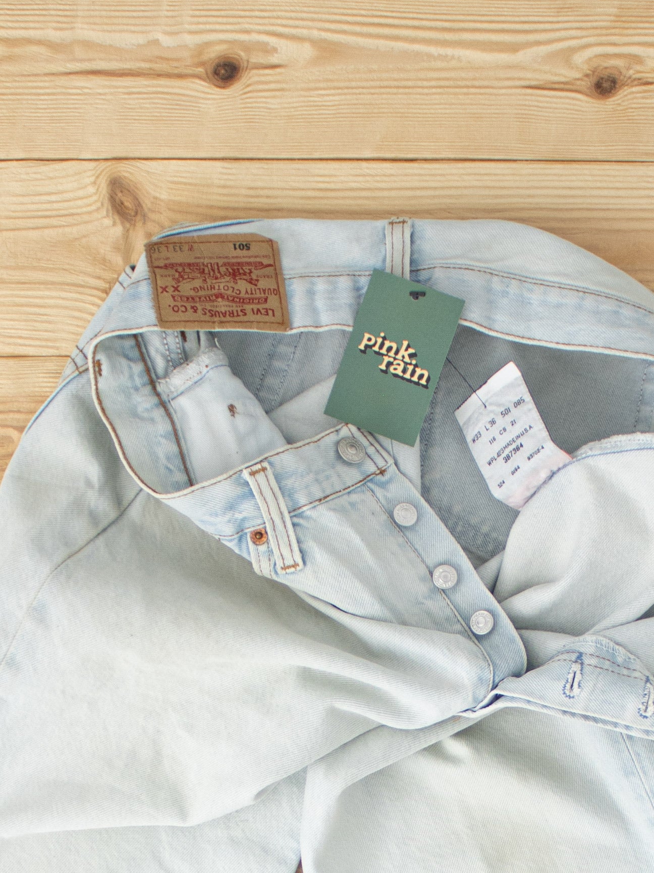 (W33/L36) Vintage Levi's 501 Jeans