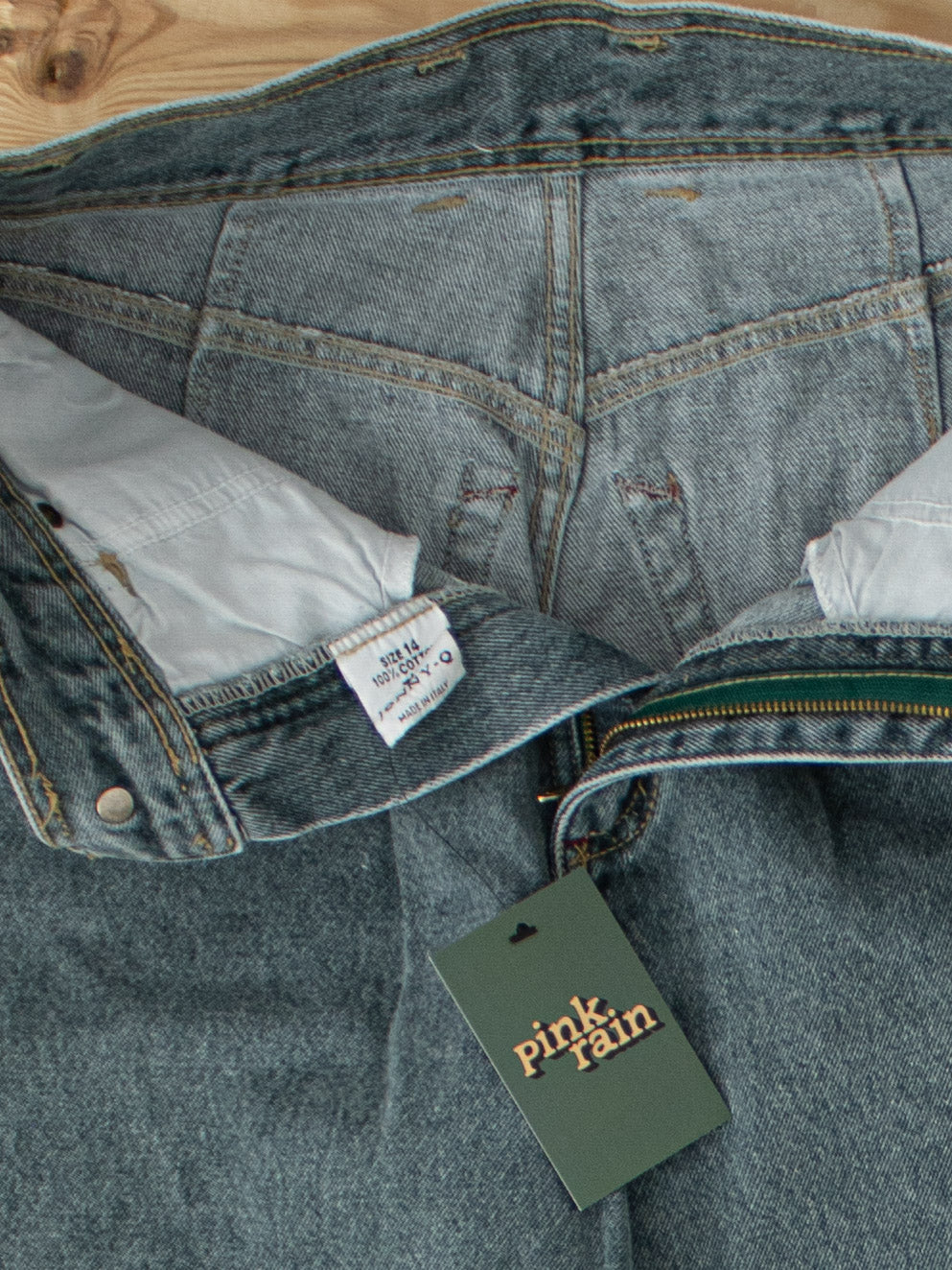 (W30/L34) Vintage Jonny-Q Grand Prix Bloated Jeans