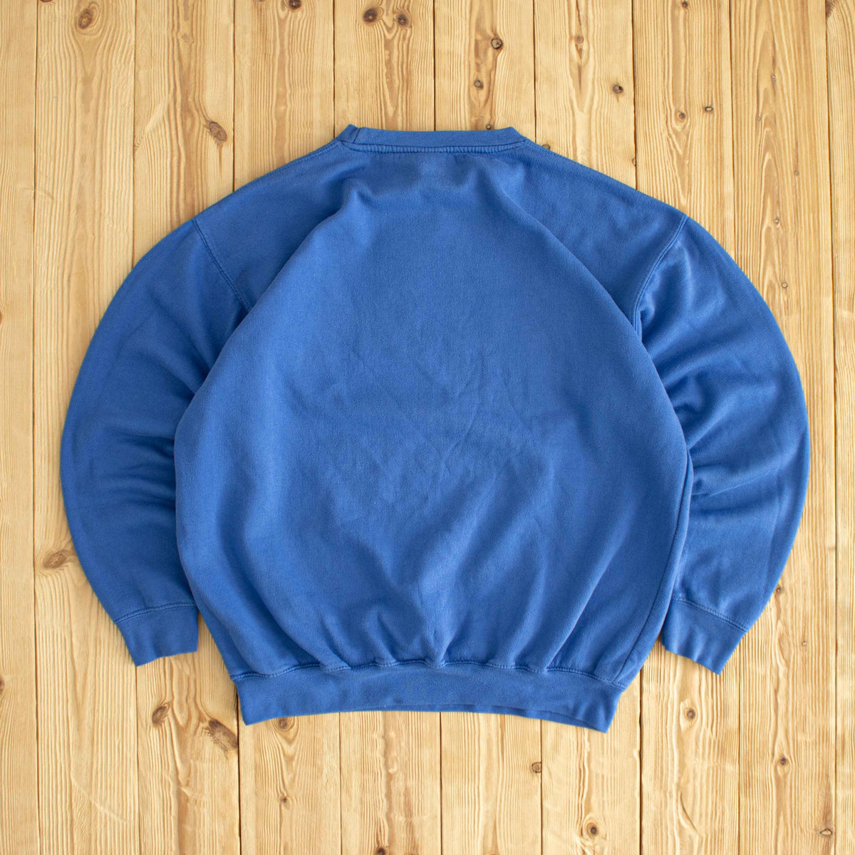 (M) Duke Vintage Embroidered Sweatshirt Blue