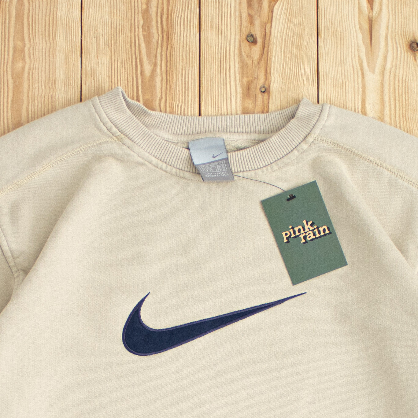 (M) Vintage Nike Swoosh Embroidered Sweatshirt