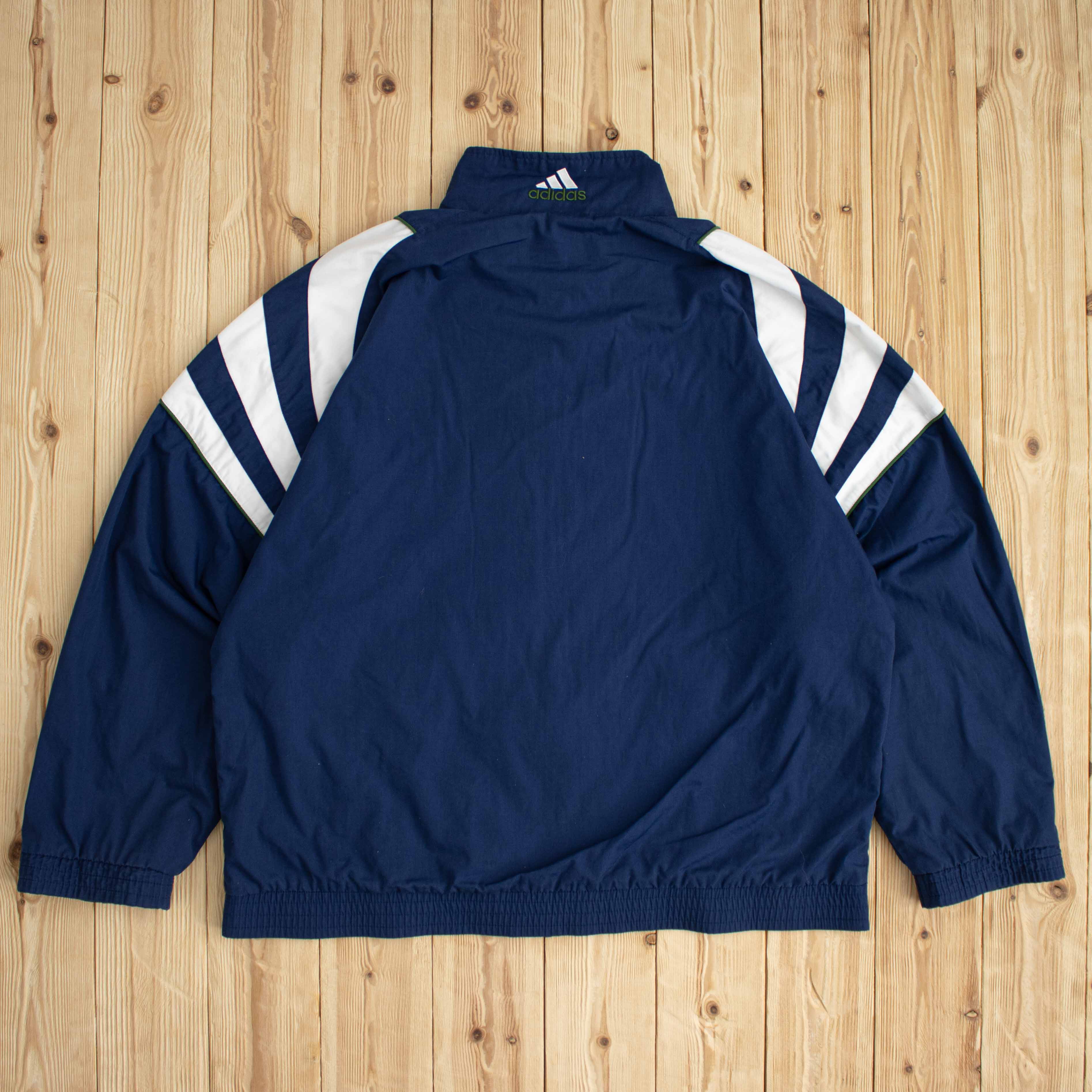 (XL) Vintage Adidas Embroidered Jacket