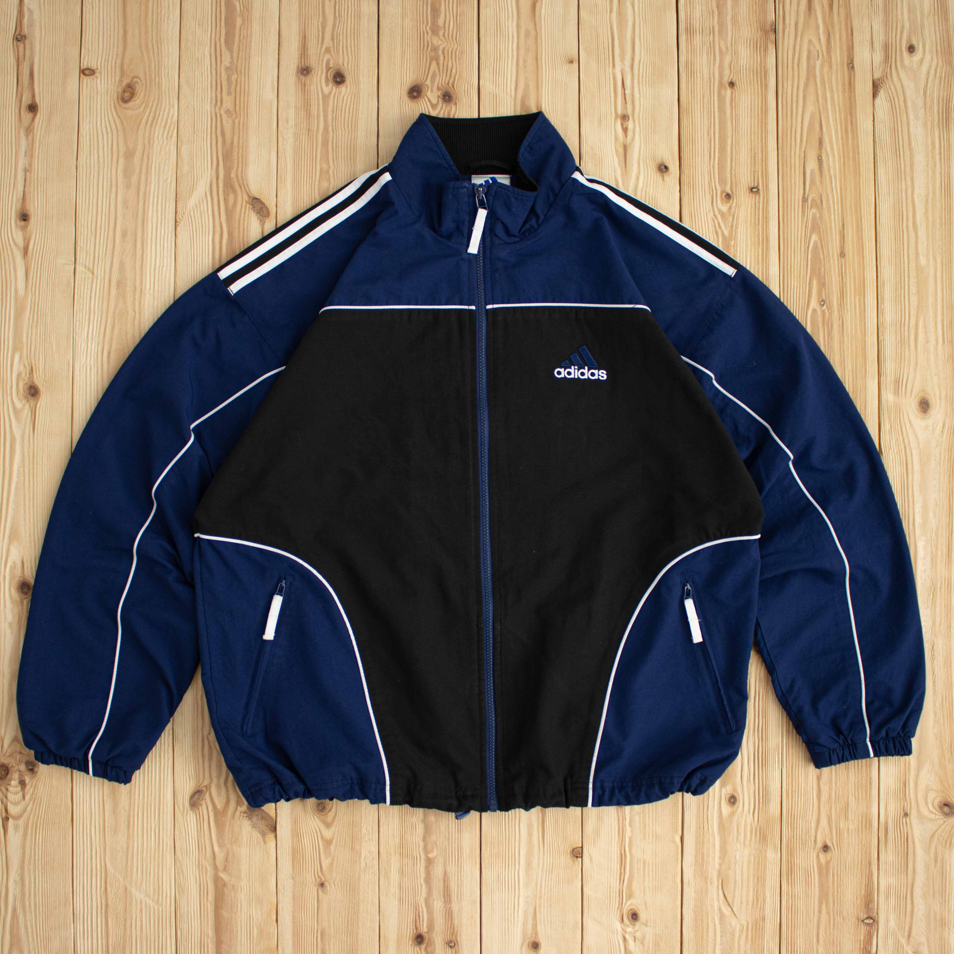 (L) Vintage Adidas Essential Embroidered Jacket