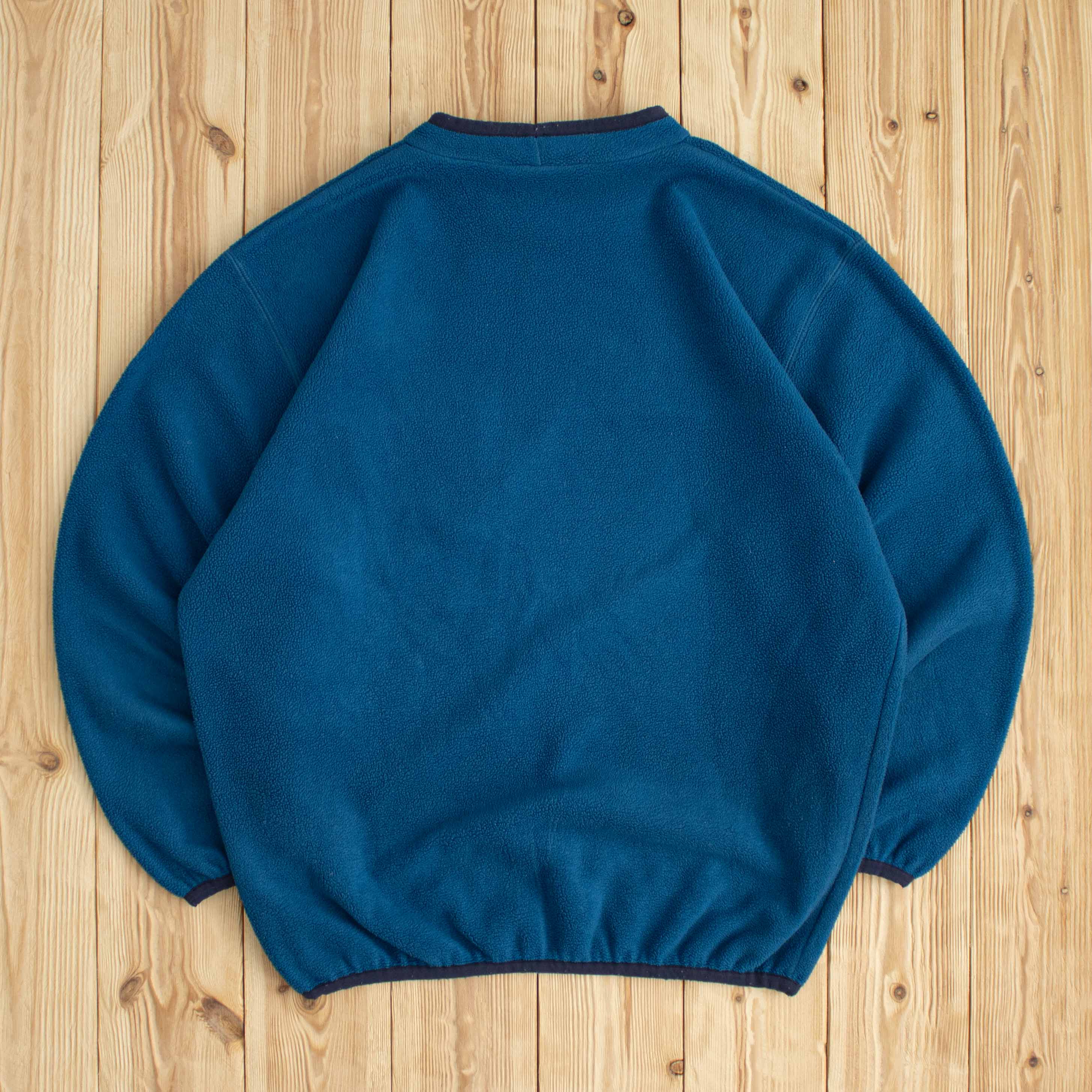 (S) Vintage Nike Swoosh Embroidered Fleece Sweatshirt