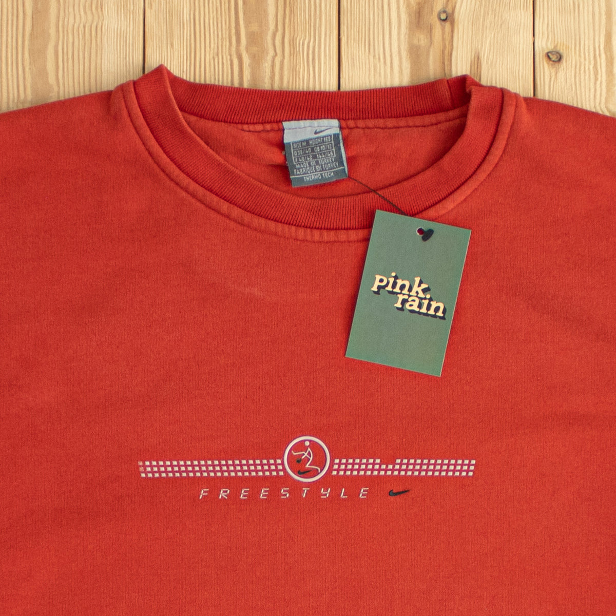 (S/M) Nike Freestyle Vintage Sweatshirt Red