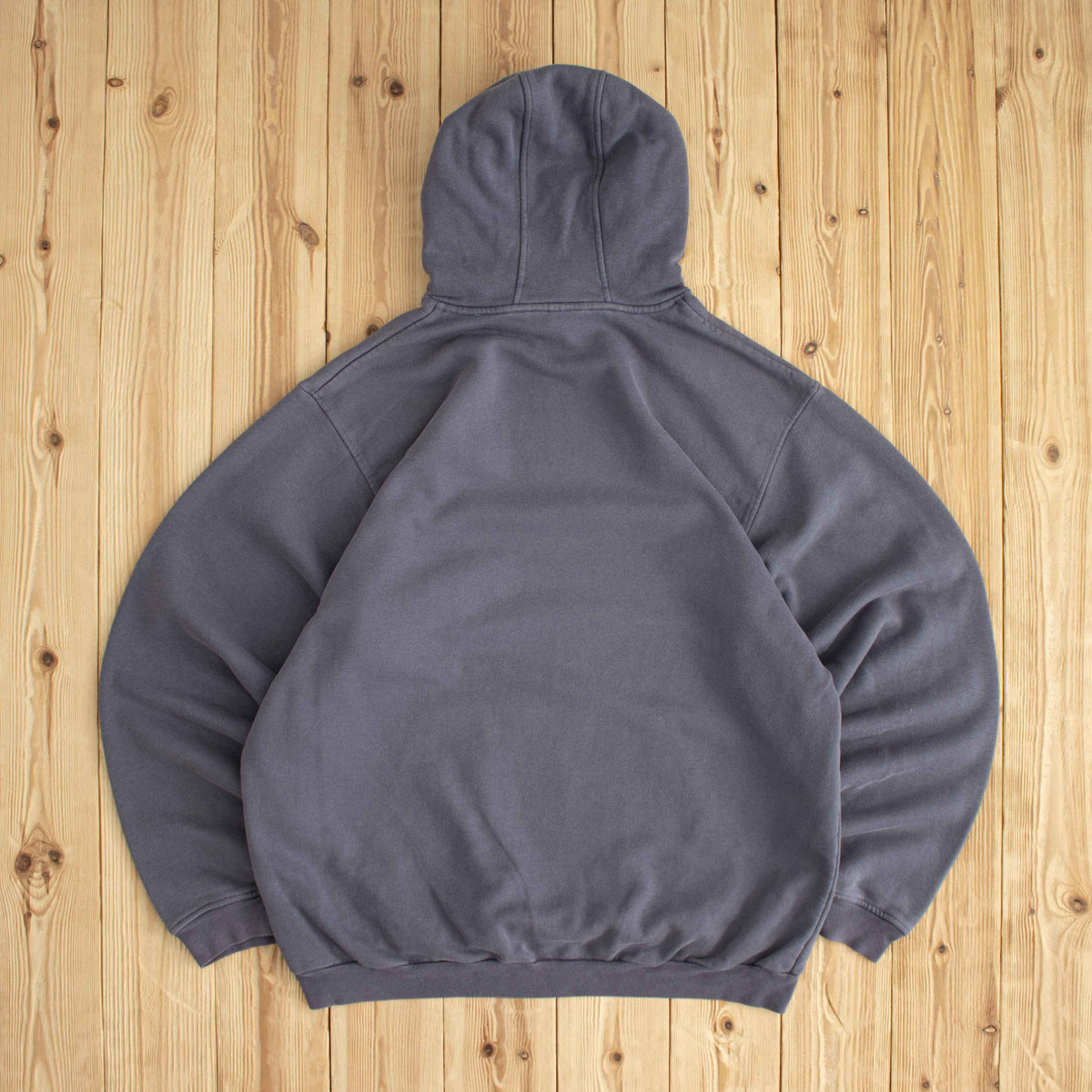 (L/XL) Nike Athletic Vintage Embroidered Hoodie Gray