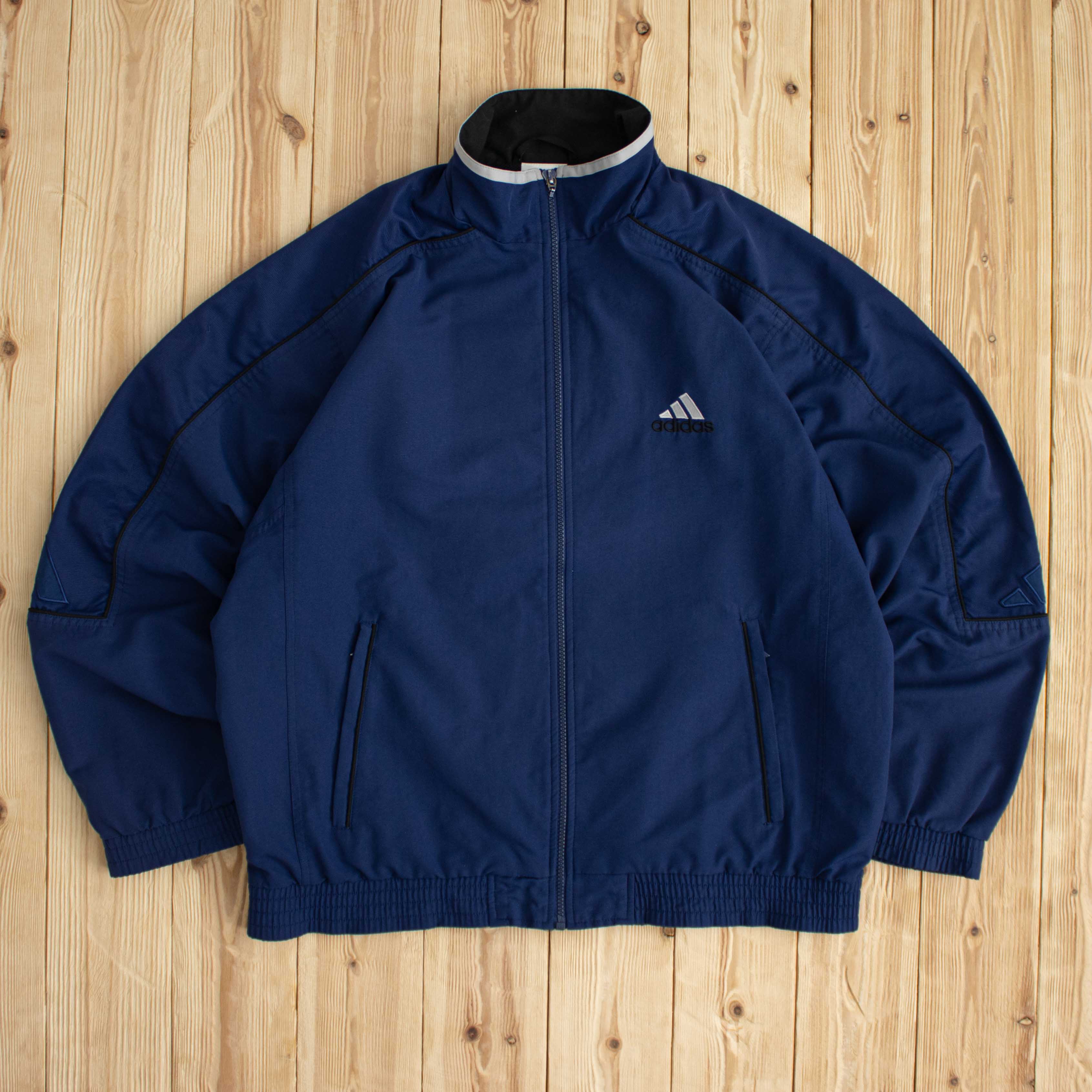 (L) Vintage Adidas Logo Embroidered Jacket