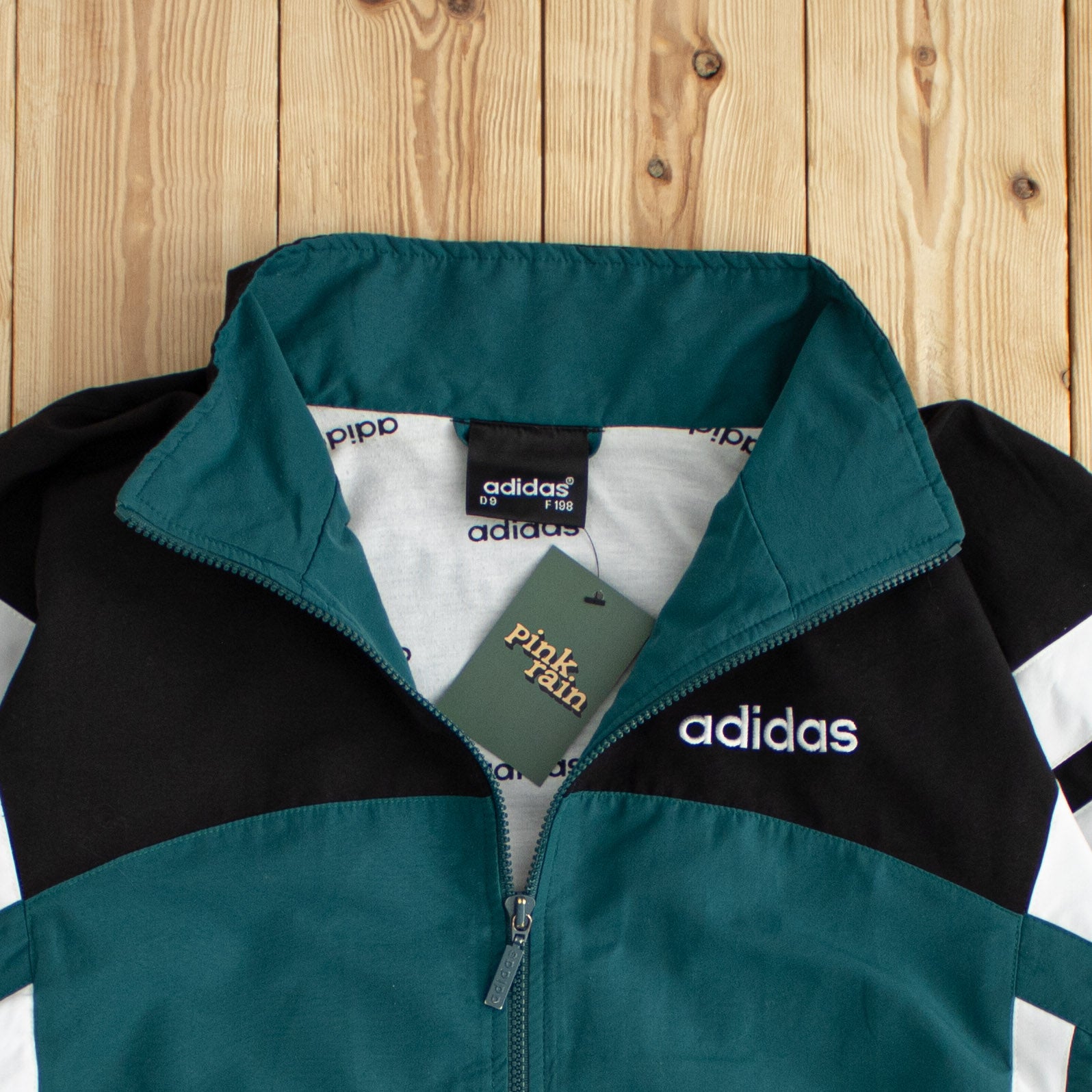 (XL) Vintage Adidas Embroidered Jacket