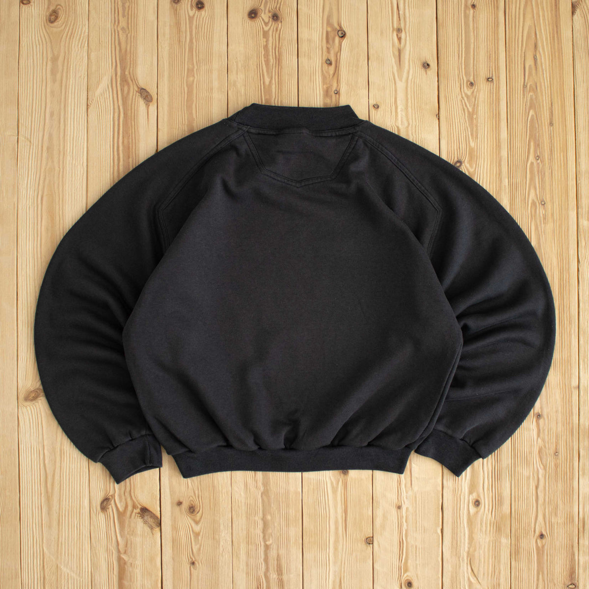 (S/M) Nike 'Just Do It' Vintage Embroidered Sweatshirt Black