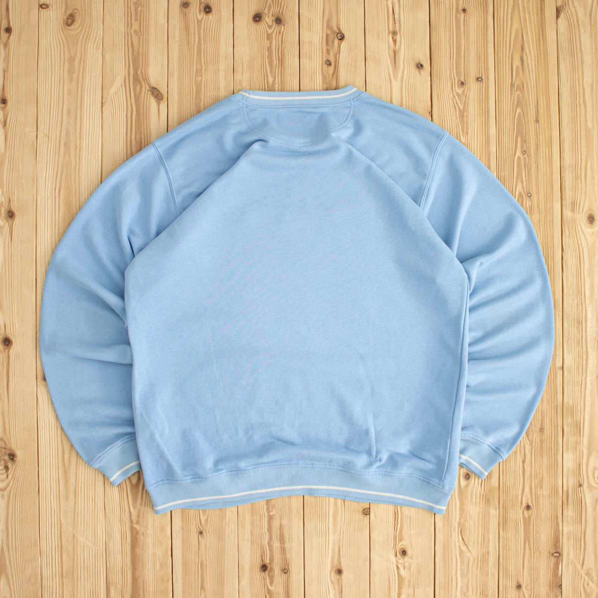 (XL) Champion Vintage Embroidered Sweatshirt Blue