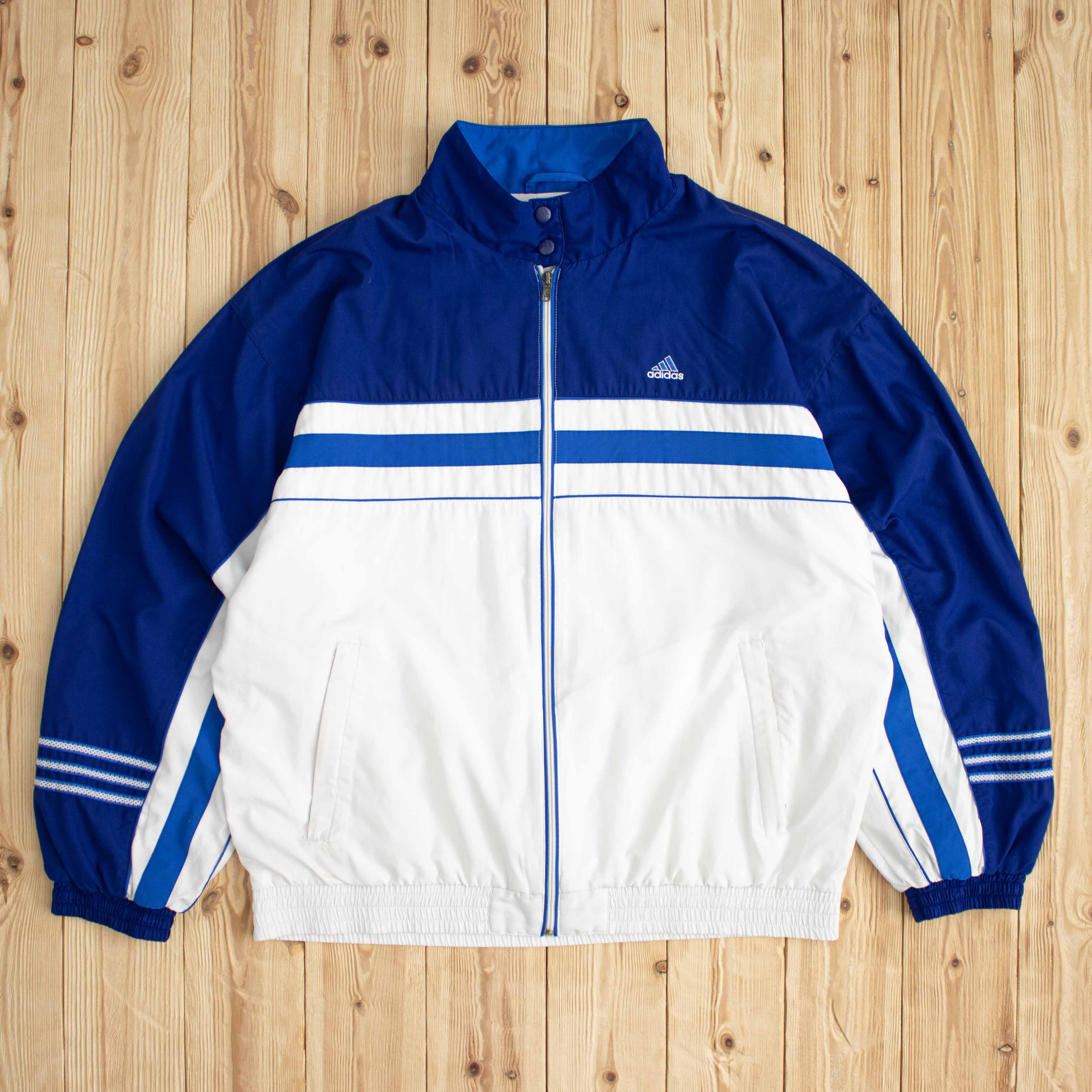 (L) Vintage Adidas Essential Embroidered Jacket