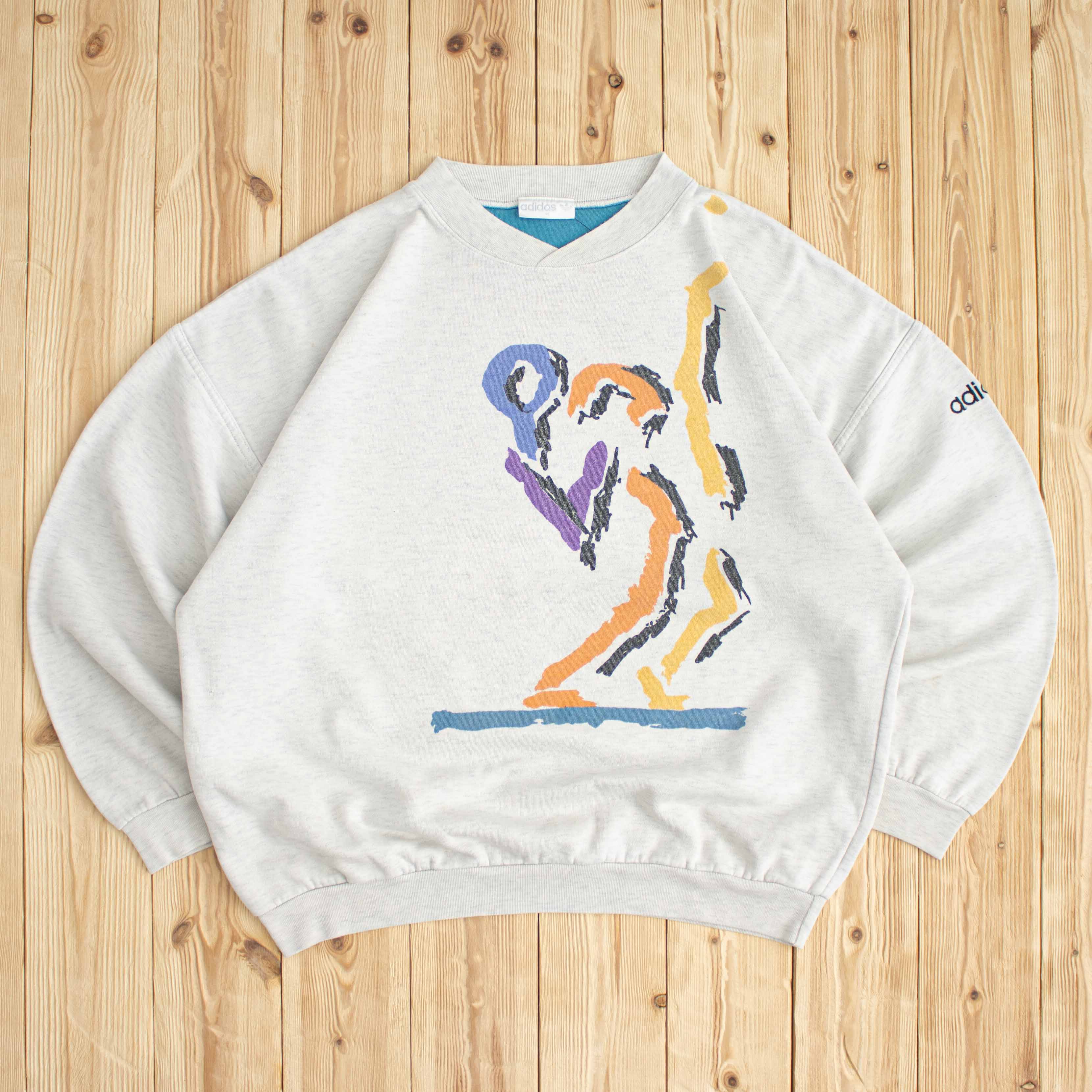 (L) Vintage Adidas ATP Tour Sweatshirt