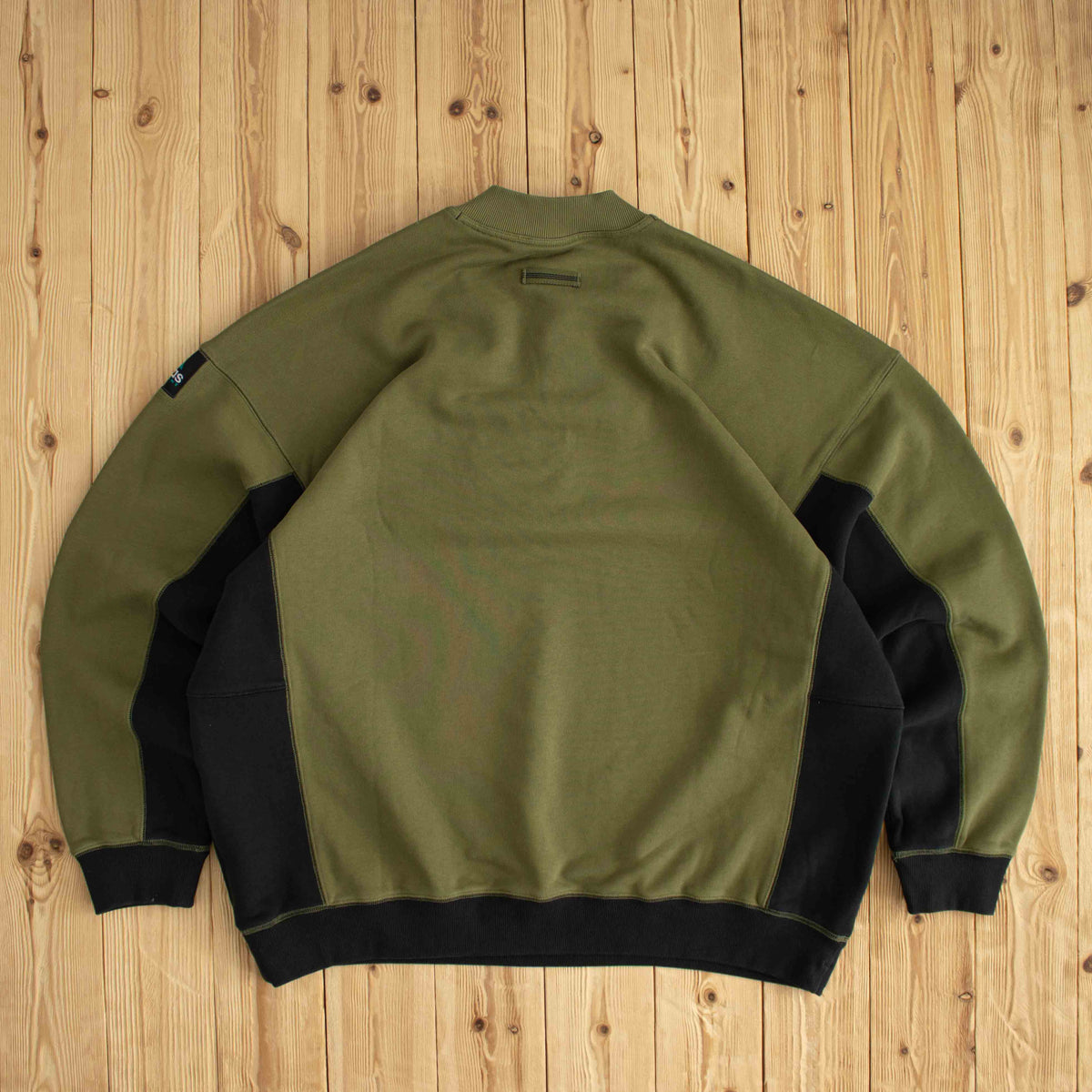 (XXL) Adidas Equipment Deadstock Modern Embroidered Quarter-Zip Green