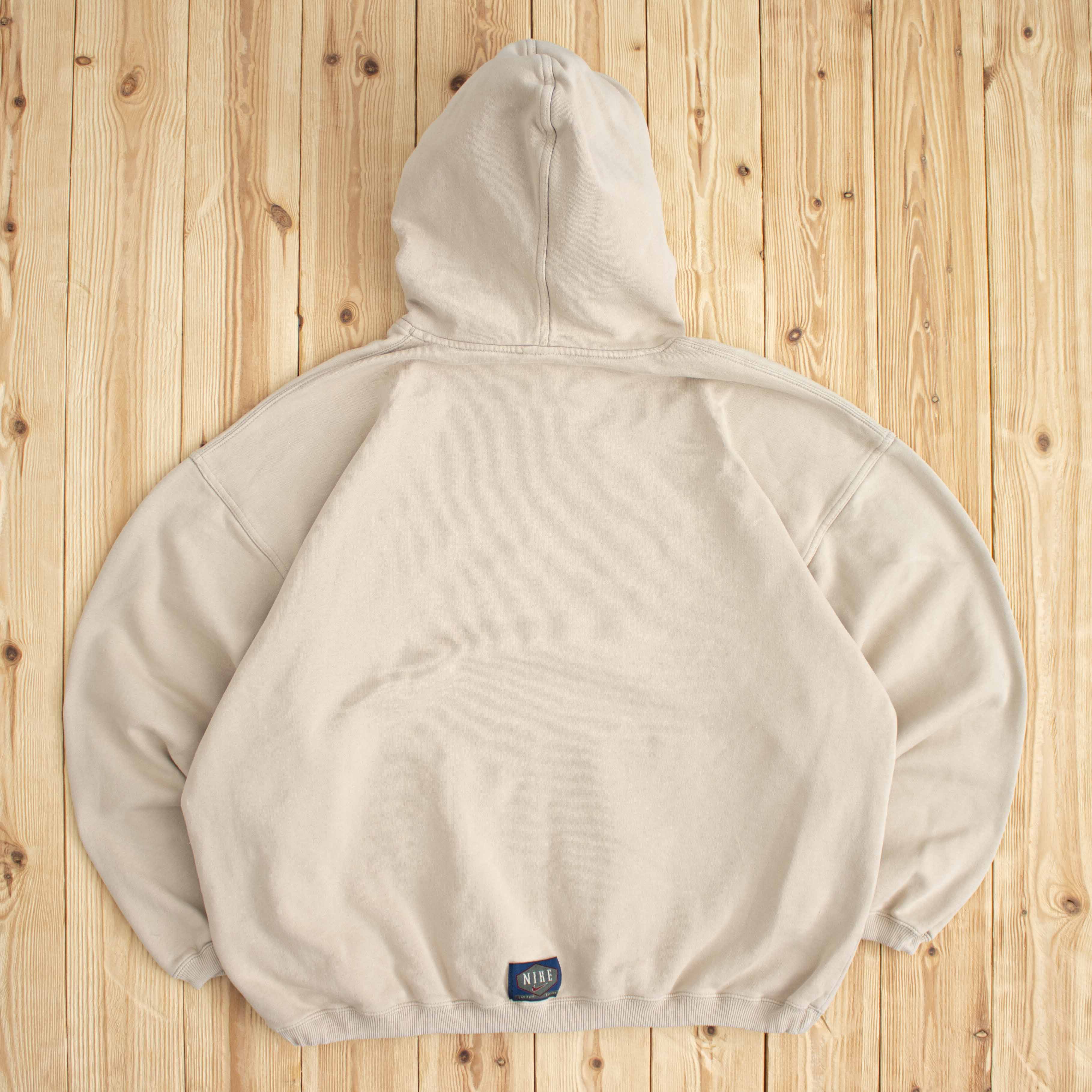 (XL) Vintage Nike Swoosh Embroidered Hoodie