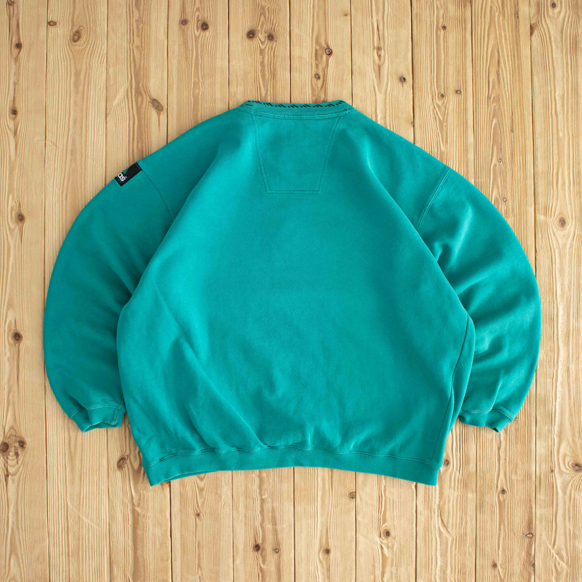 (L) Adidas Equipment Vintage Embroidered Sweatshirt Blue
