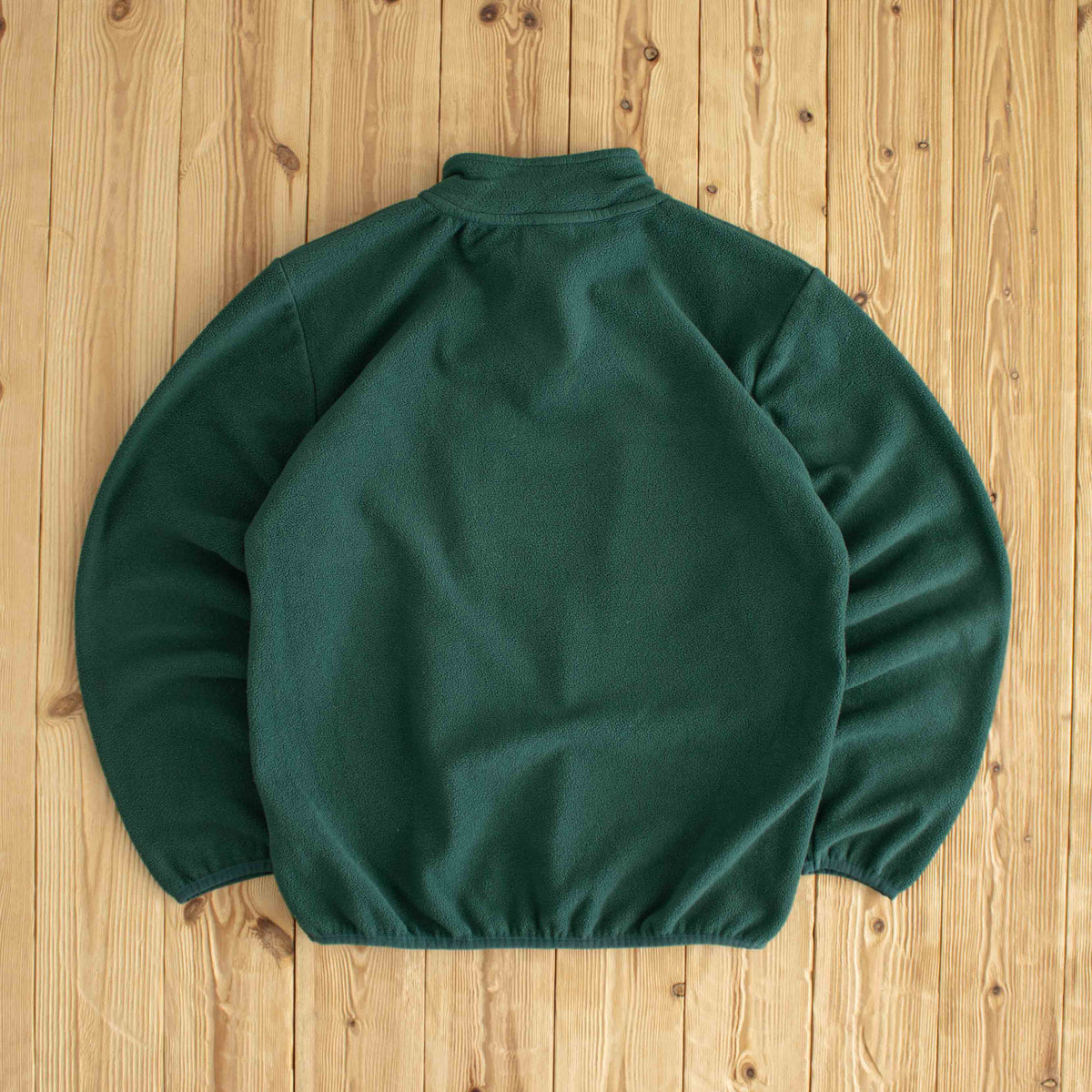 (S) Umbro Vintage Embroidered Fleece Quarter-Zip Green