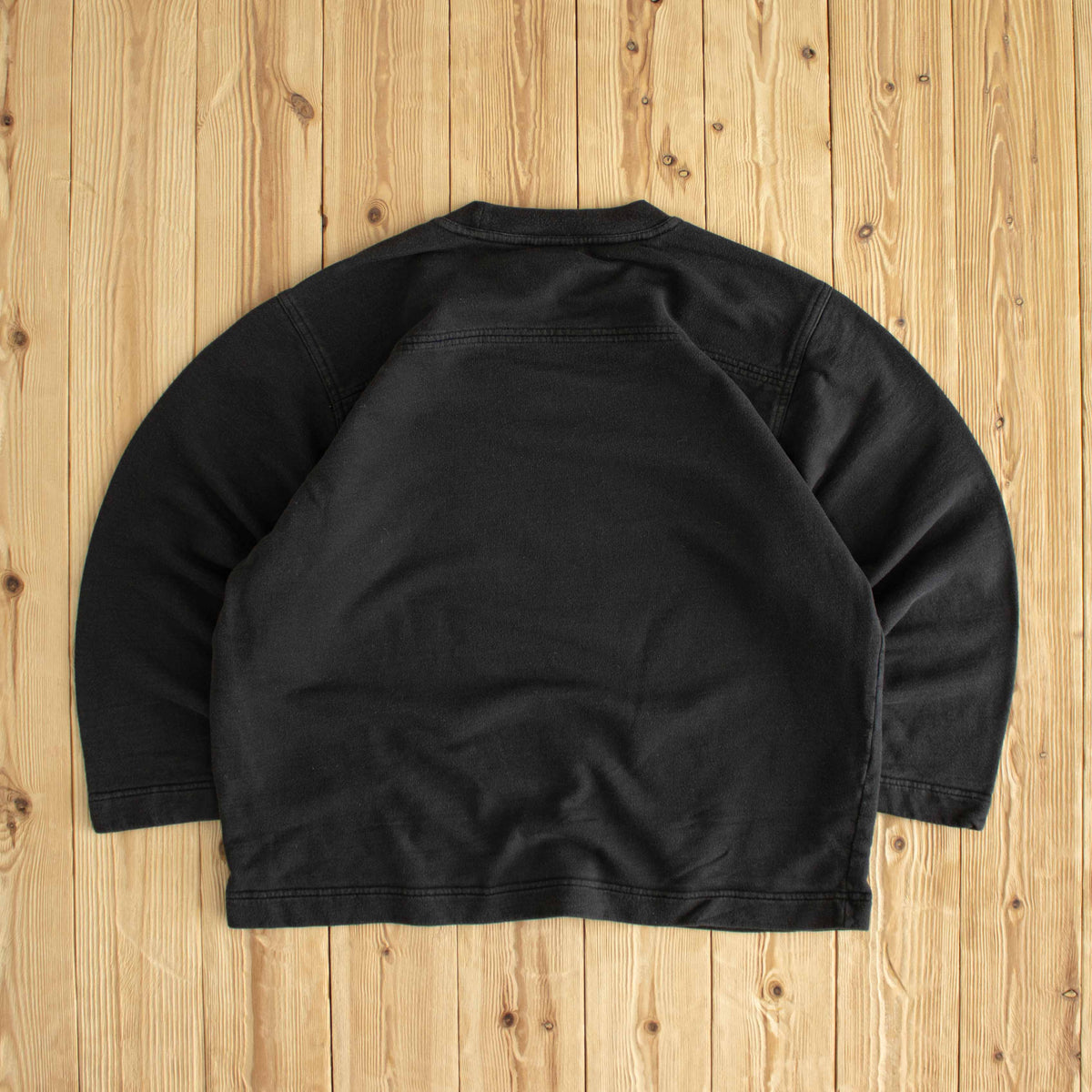 (M) Adidas Vintage Essential Embroidered Sweatshirt Black