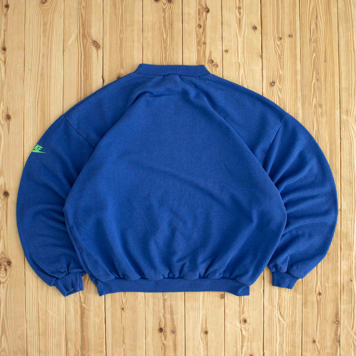(L) Nike Spell Out Vintage Sweatshirt Blue