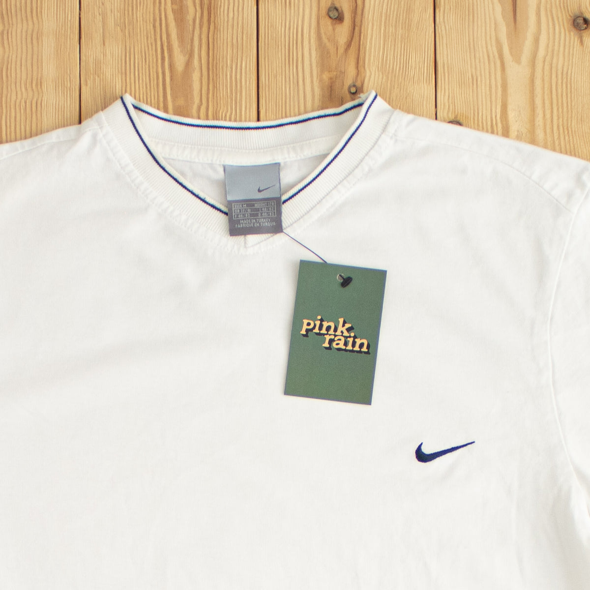 (M) Nike Vintage Essential Embroidered T-Shirt White