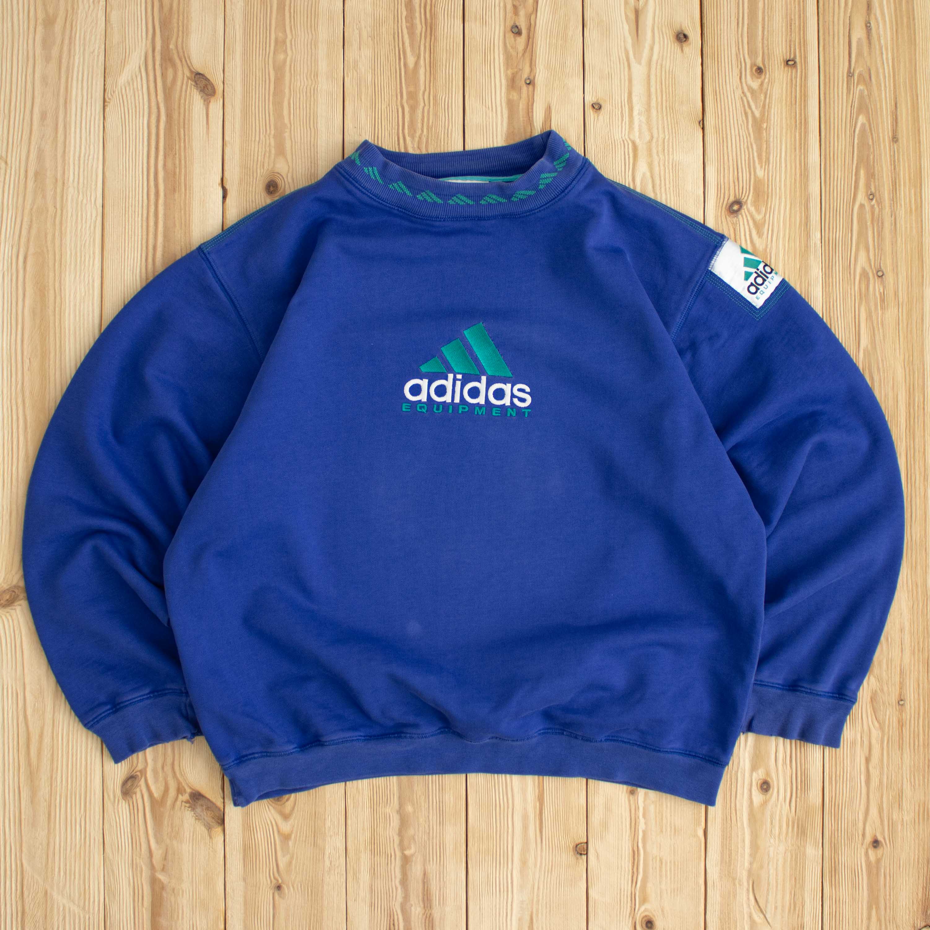 (S) Vintage Adidas Equipment Embroidered Sweatshirt