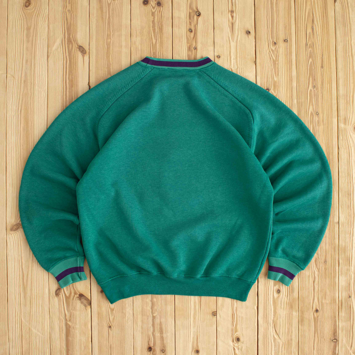 (M) Gabicci Golfing World Vintage Embroidered Sweatshirt Green