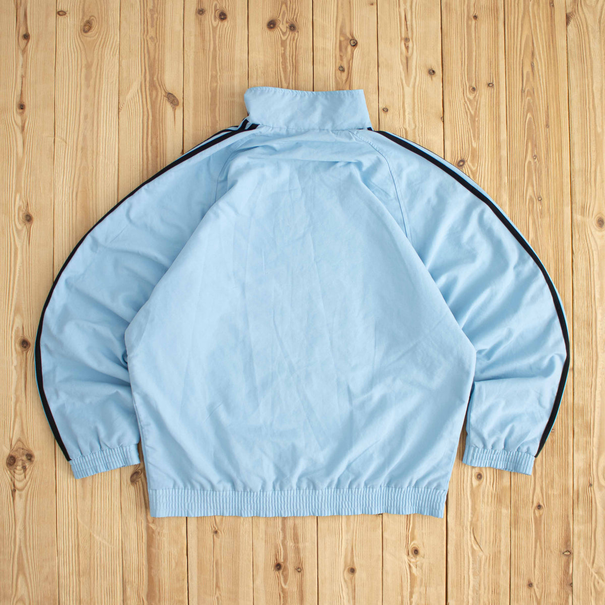 (L) Adidas Vintage Embroidered Jacket Blue