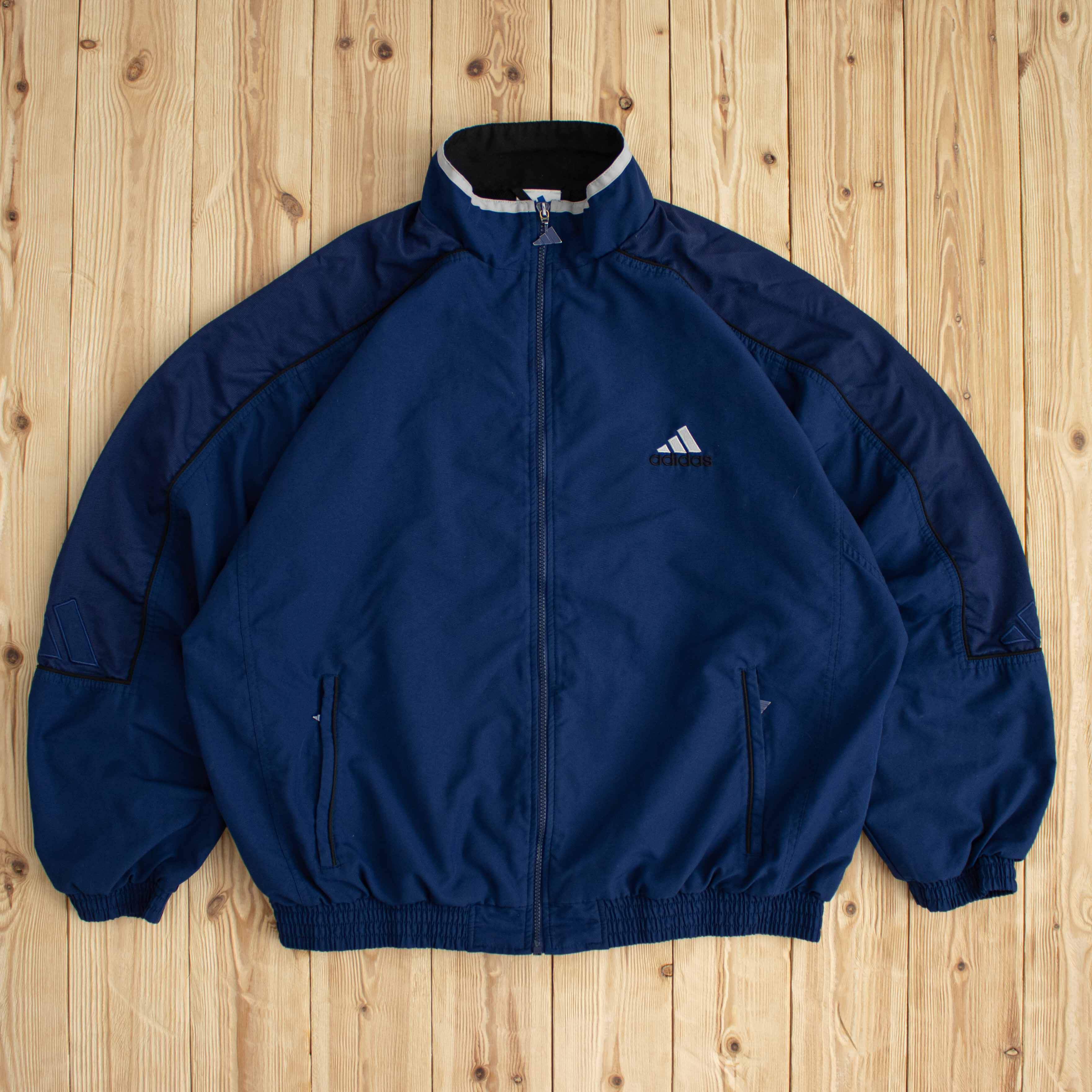 (L) Vintage Adidas Essential Embroidered Jacket