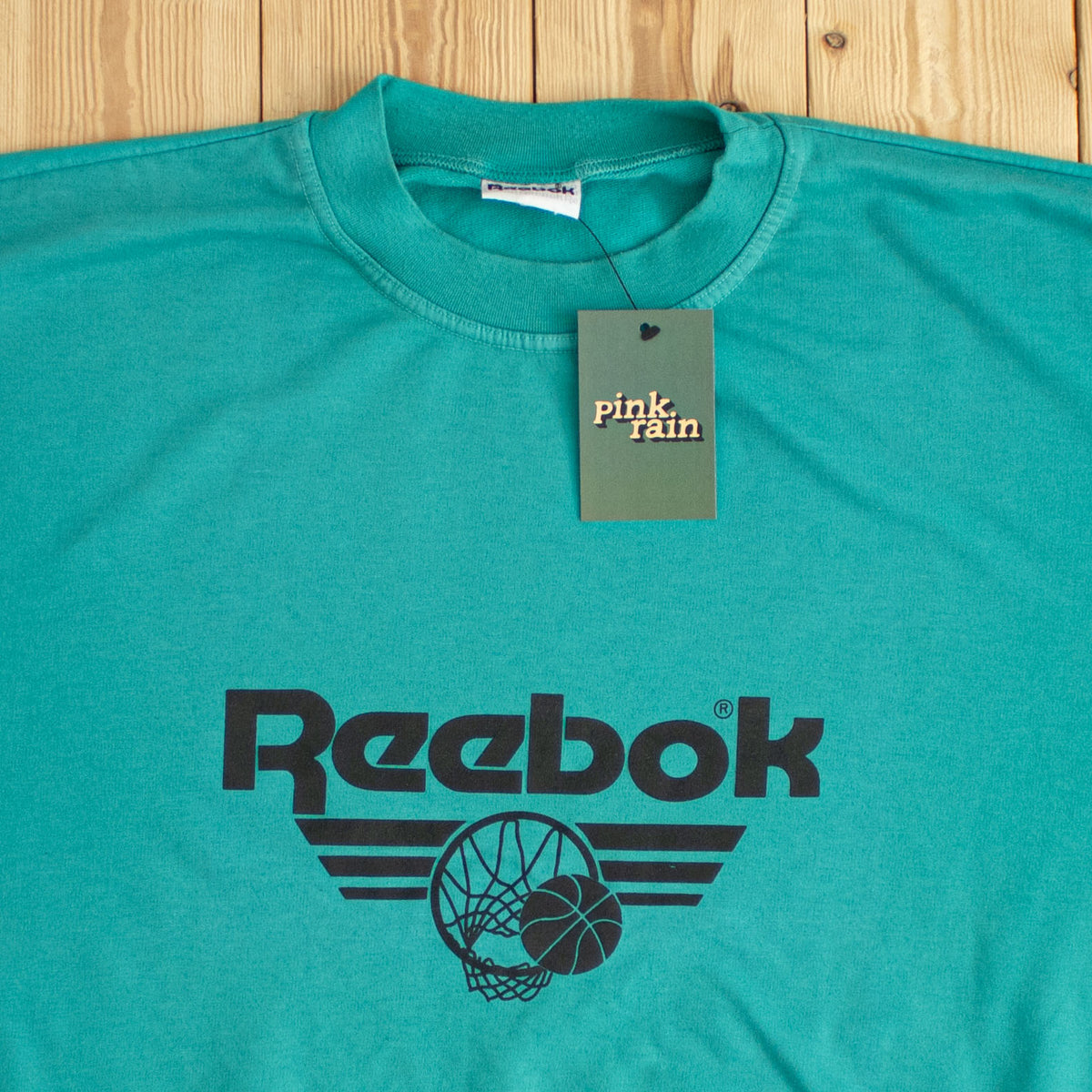 (XL) Reebok Basketball Vintage Sweatshirt Blue