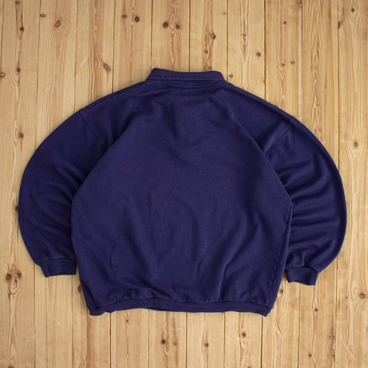 (L) Nike Sports & Fitness Vintage Embroidered Quarter-Zip Purple