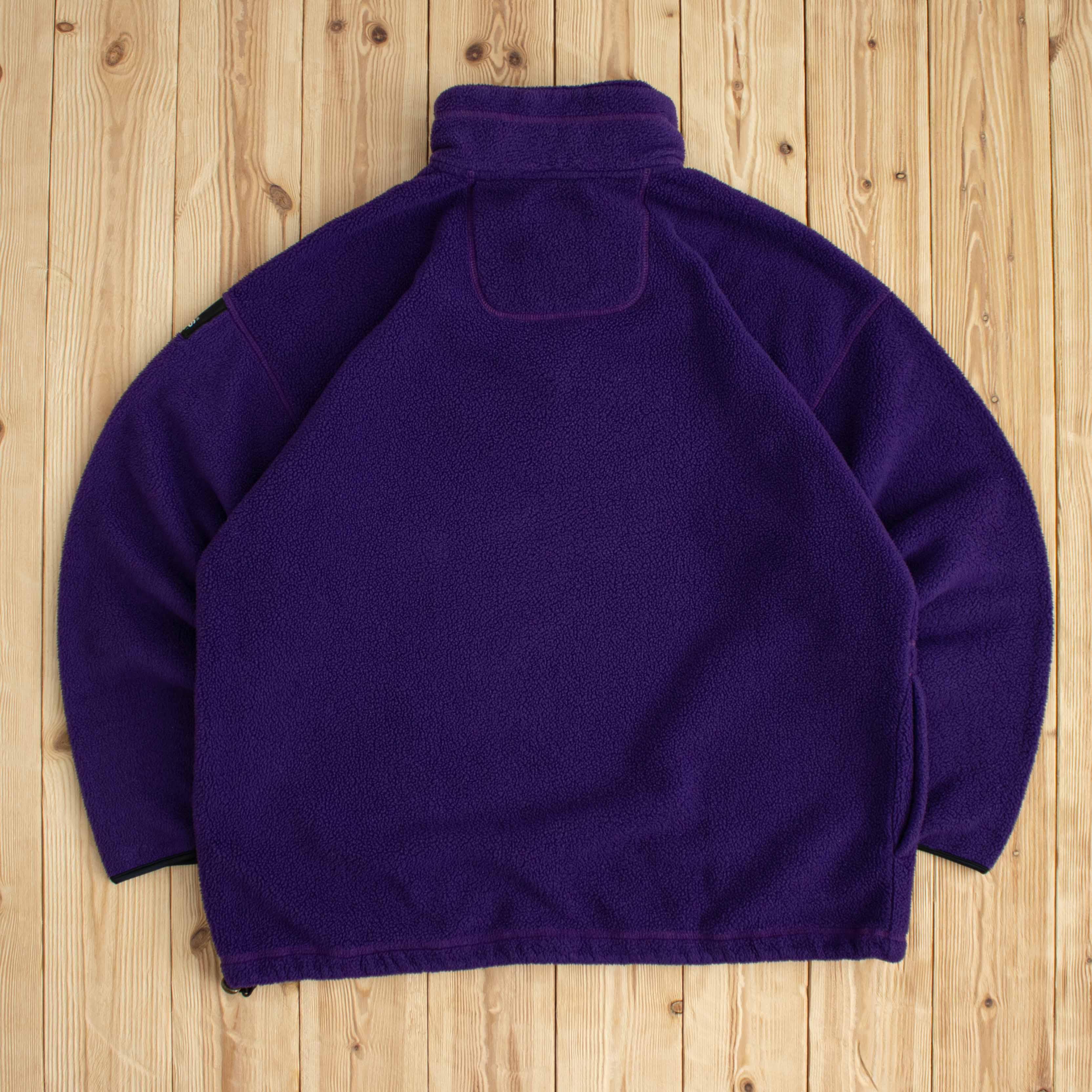 (L) Vintage Adidas Equipment Embroidered Fleece Quarter-Zip