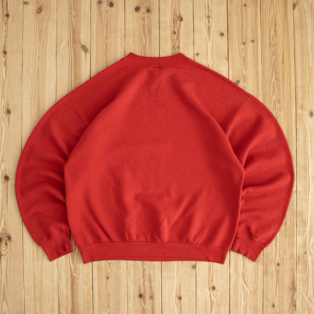 (L) Indiana University Athletic Dept. Vintage Sweatshirt Red