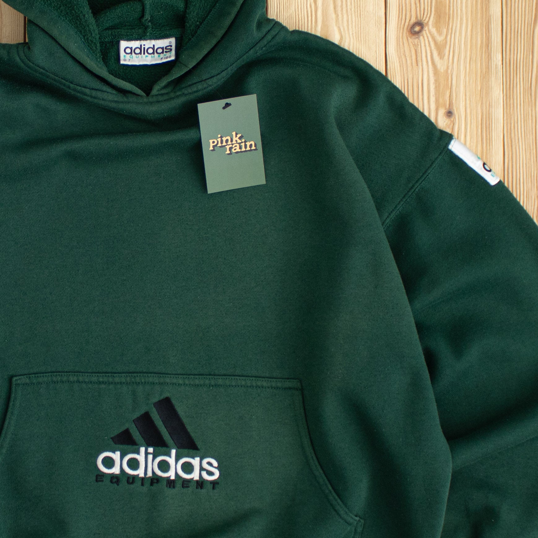 (M) Vintage Adidas Equipment Embroidered Hoodie