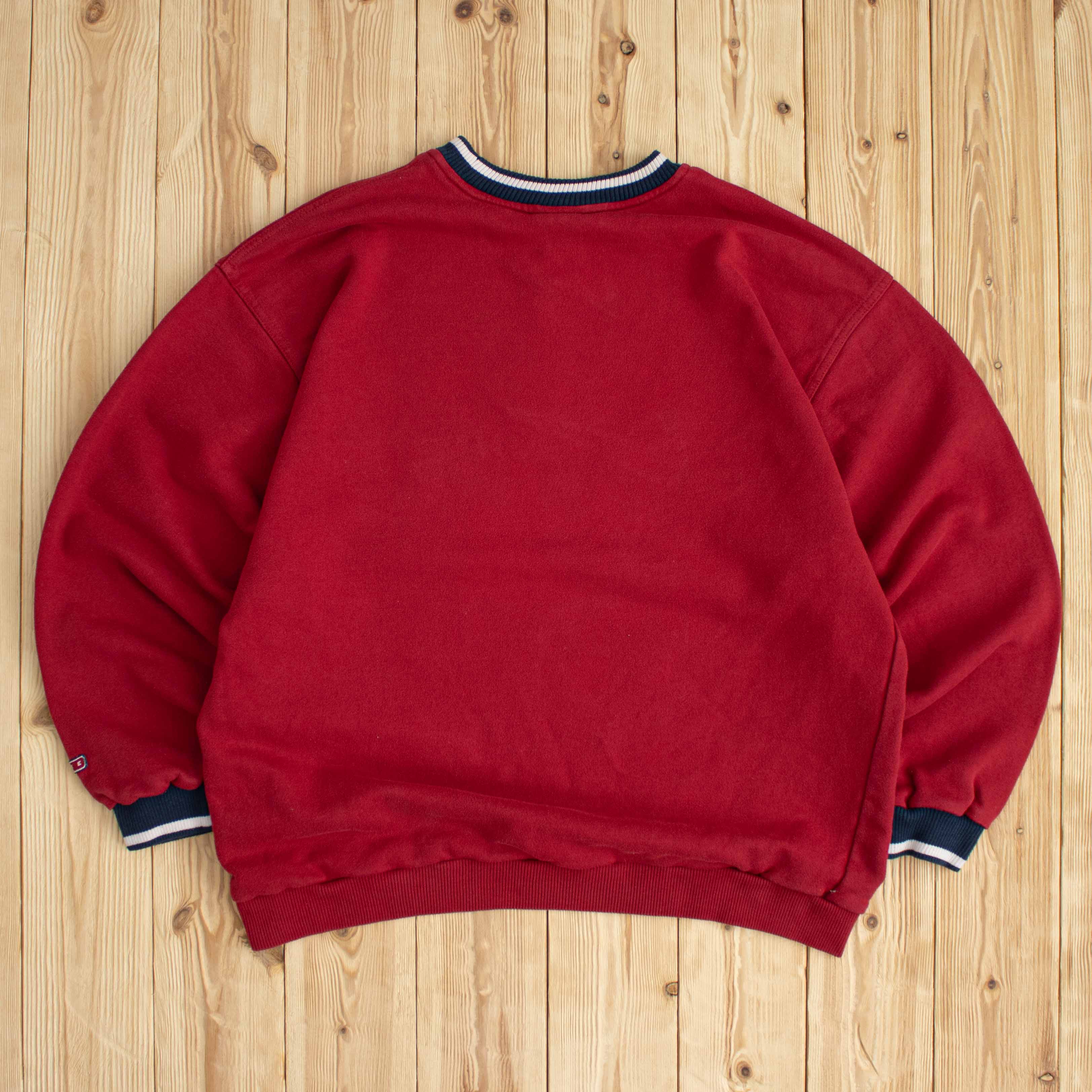 (M/L) Vintage Nike Logo Embroidered Sweatshirt