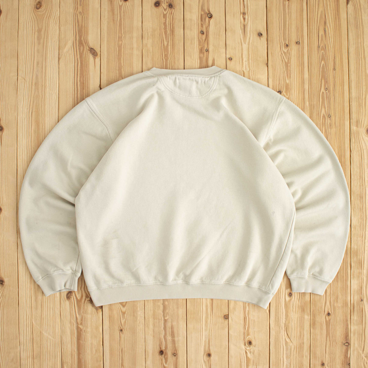 (M/L) Nike Vintage Essential Embroidered Sweatshirt Beige