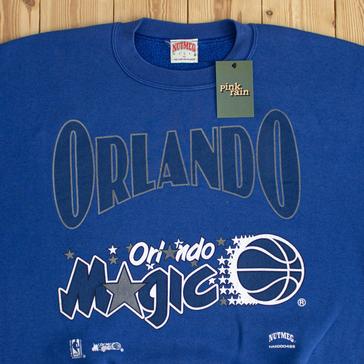 (XL) Nutmeg Orlando Magic Vintage Sweatshirt Blue