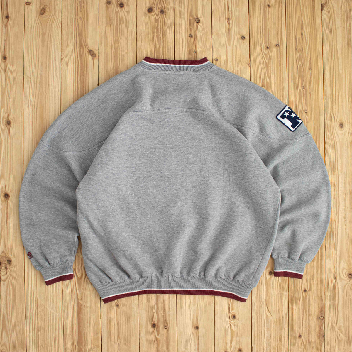 (L) Lee San Francisco 49ers Vintage Embroidered Sweatshirt Gray