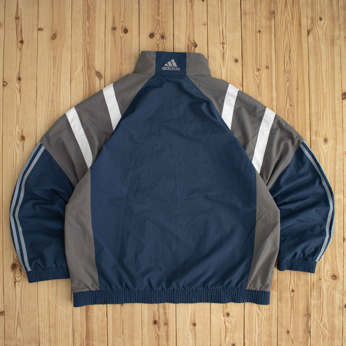 (XL) Adidas Vintage Essential Jacket Blue