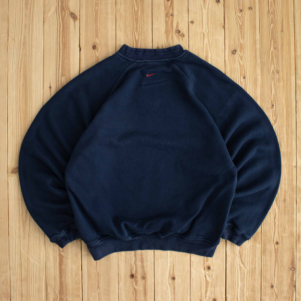 (S/M) Nike Vintage Essential Embroidered Sweatshirt Blue