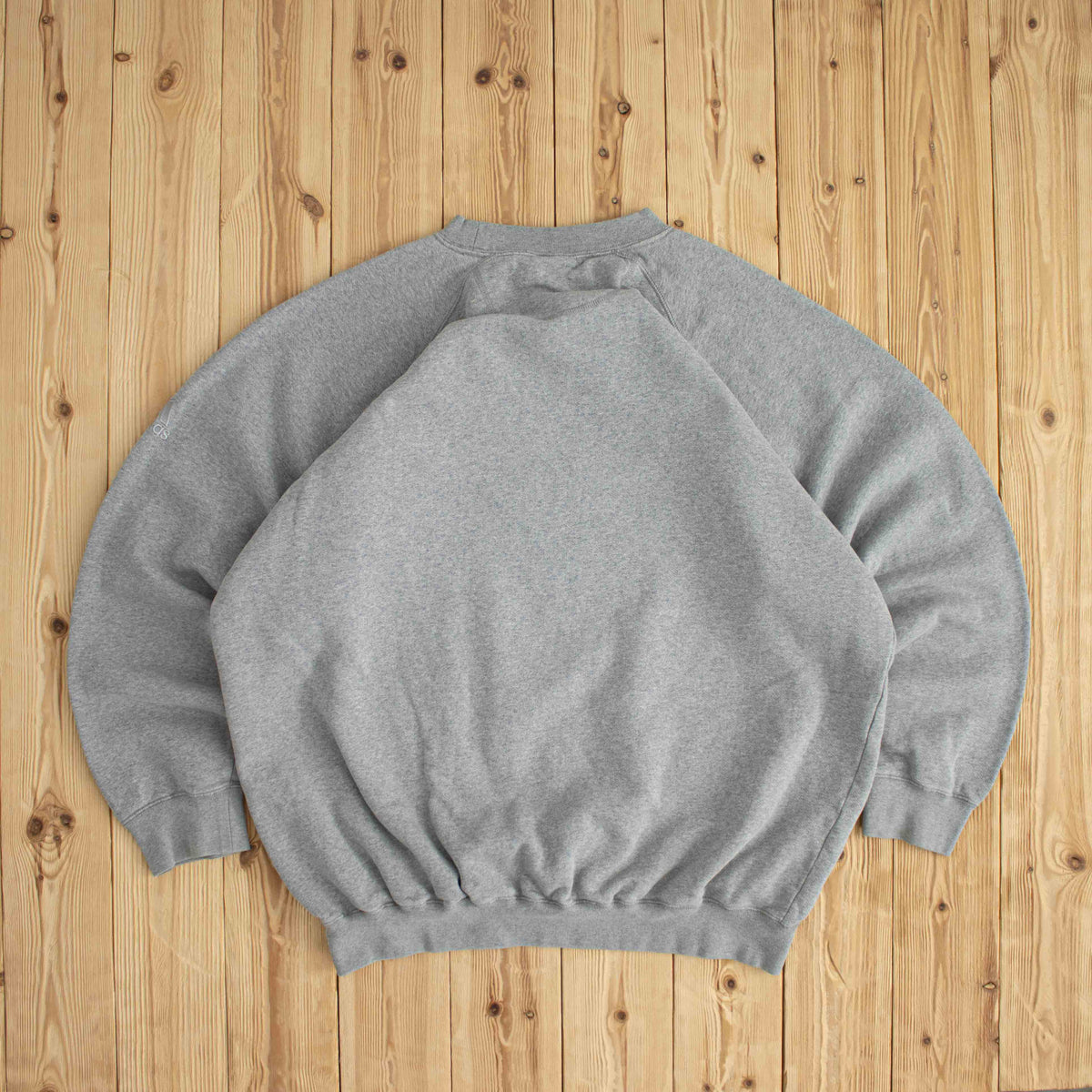 (XL/XXL) Adidas Bayern München Vintage Embroidered Sweatshirt Gray