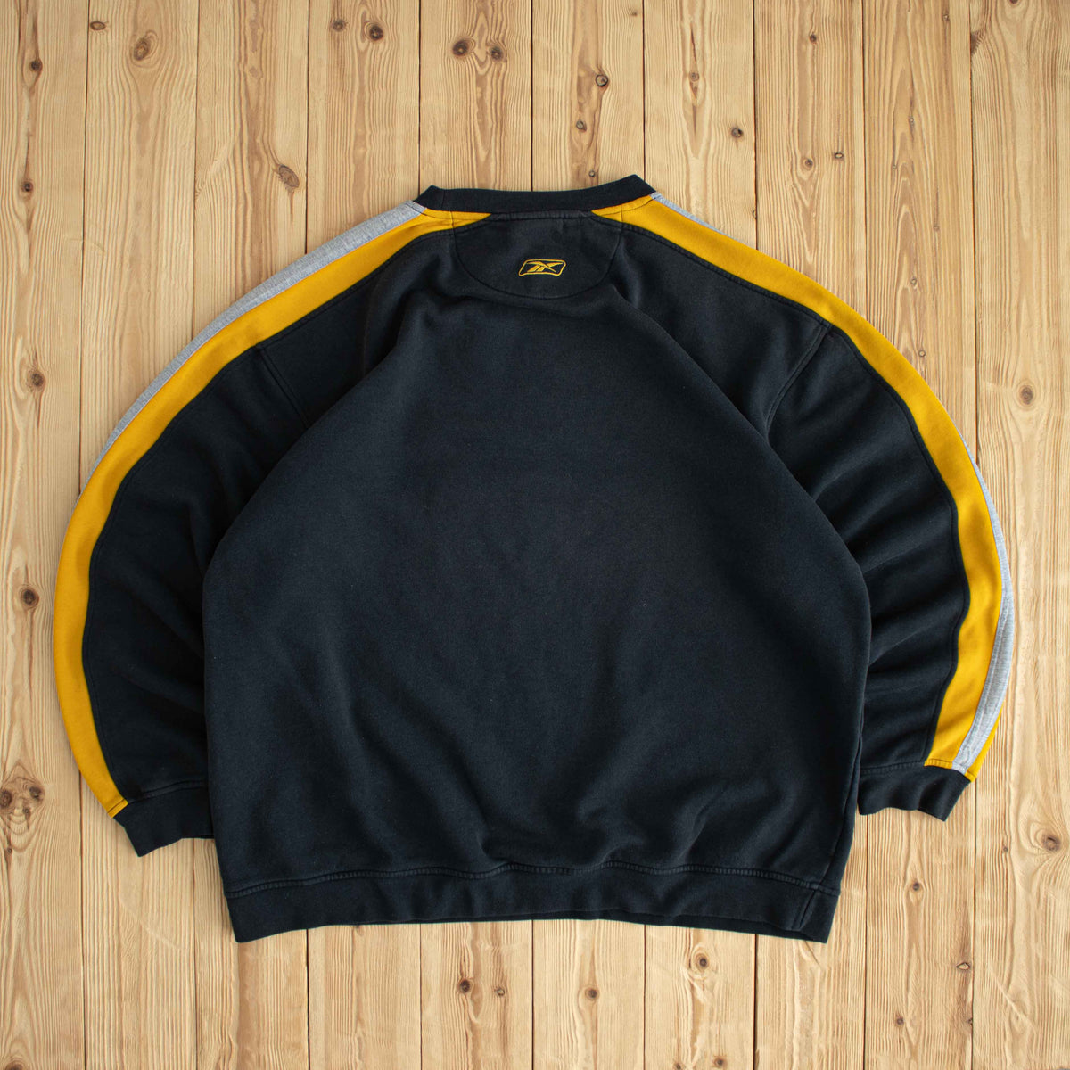 (XL) NFL Pittsburgh Steelers Vintage Embroidered Sweatshirt Black
