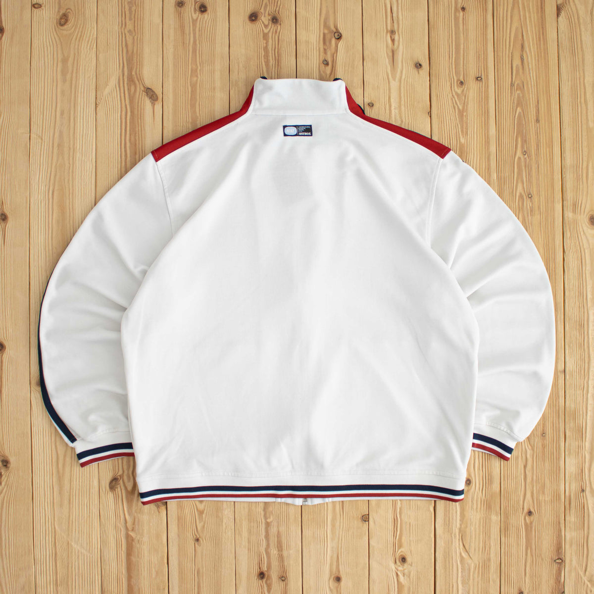 (M) Nike Bowerman USA Vintage Full-Zip Sweatshirt White