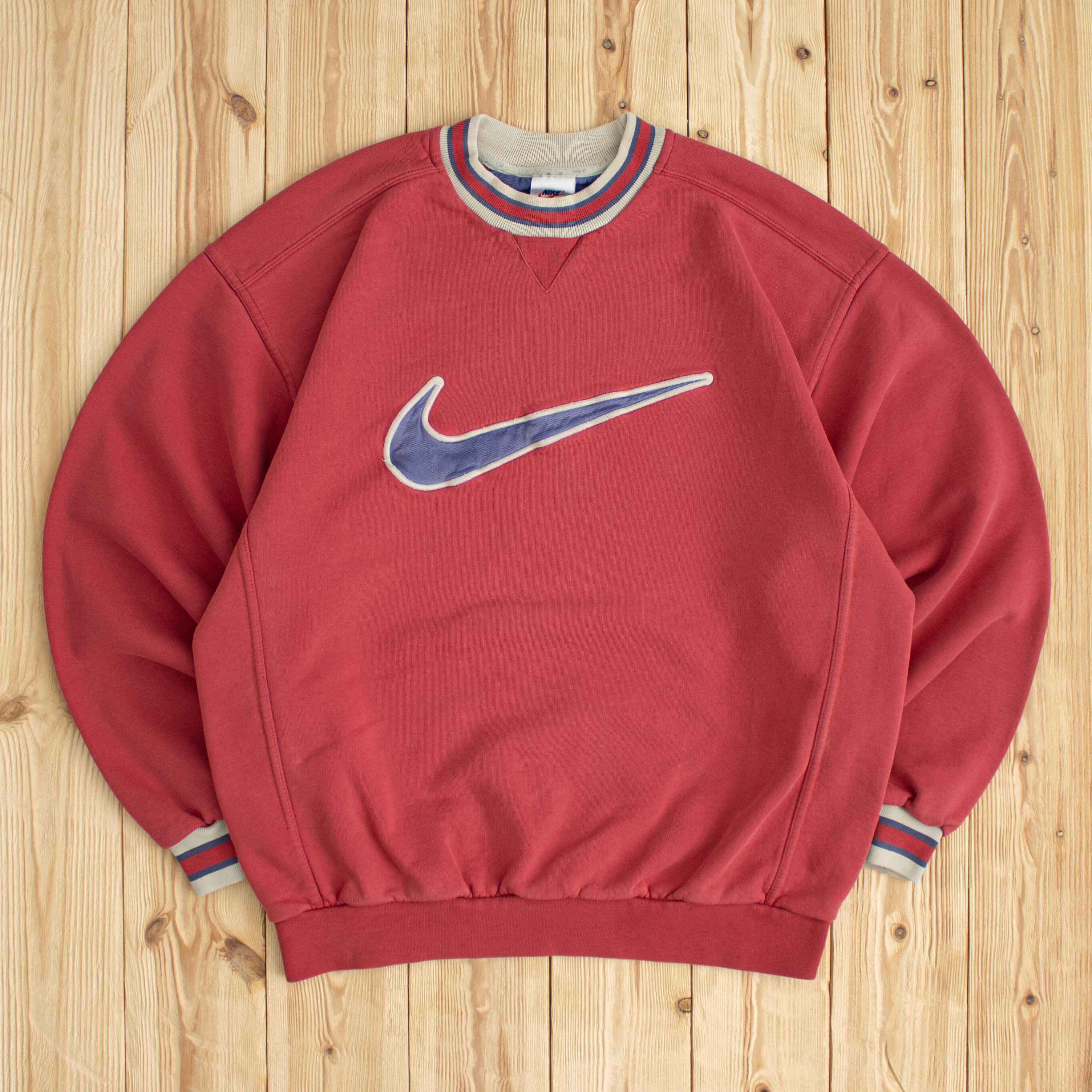 (M) Vintage Nike Swoosh Embroidered Sweatshirt