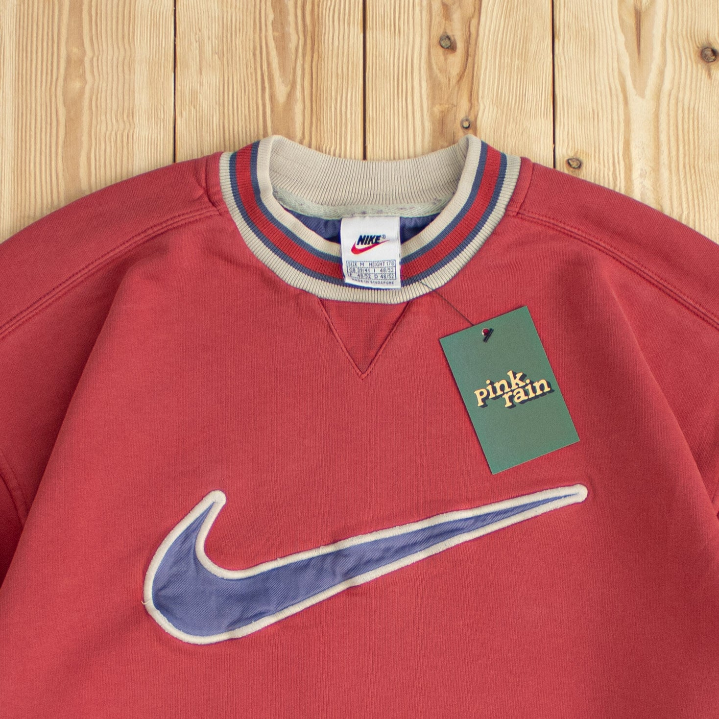 (M) Vintage Nike Swoosh Embroidered Sweatshirt