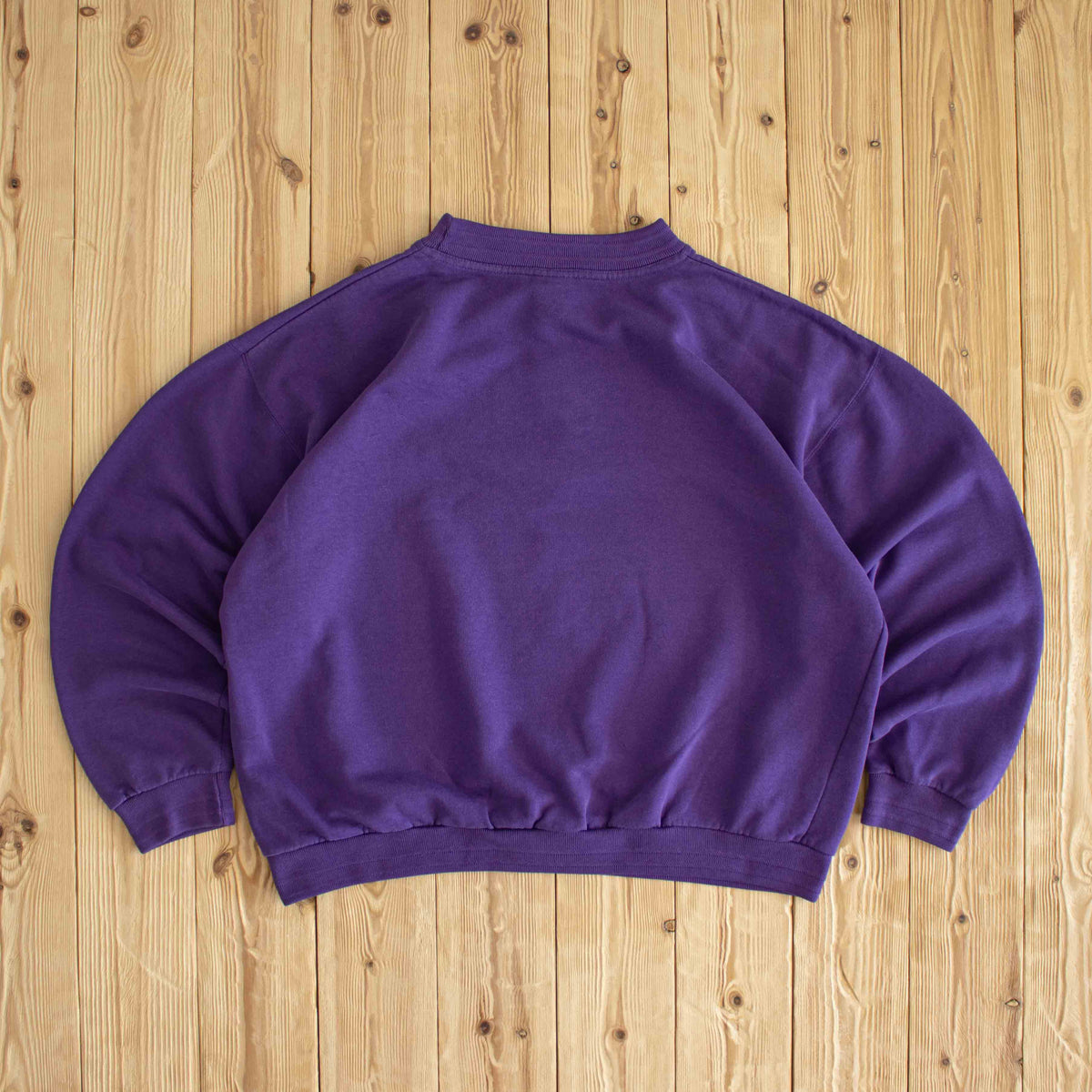 (M/L) Nike 'One Bowerman Drive' Vintage Embroidered Sweatshirt Purple