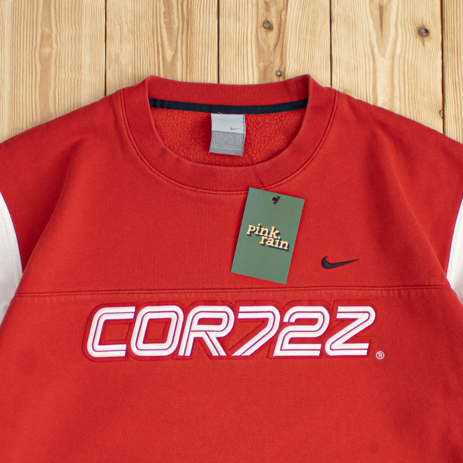 (L) Vintage Nike Cortez Embroidered Sweatshirt
