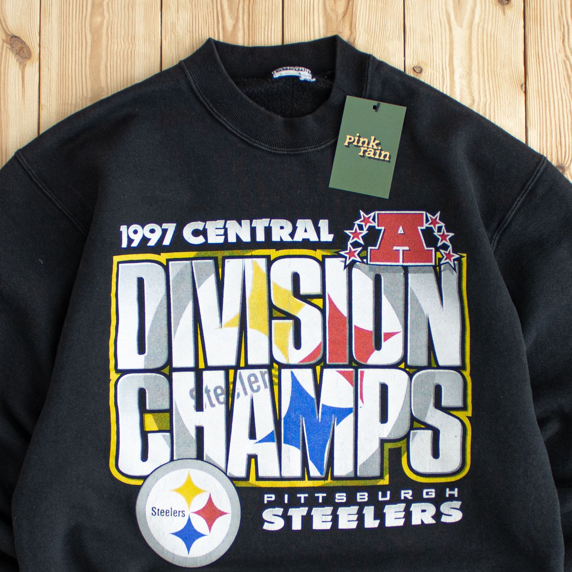 (S/M) 1997 NFL Pittsburgh Steelers Champions Sweatshirt