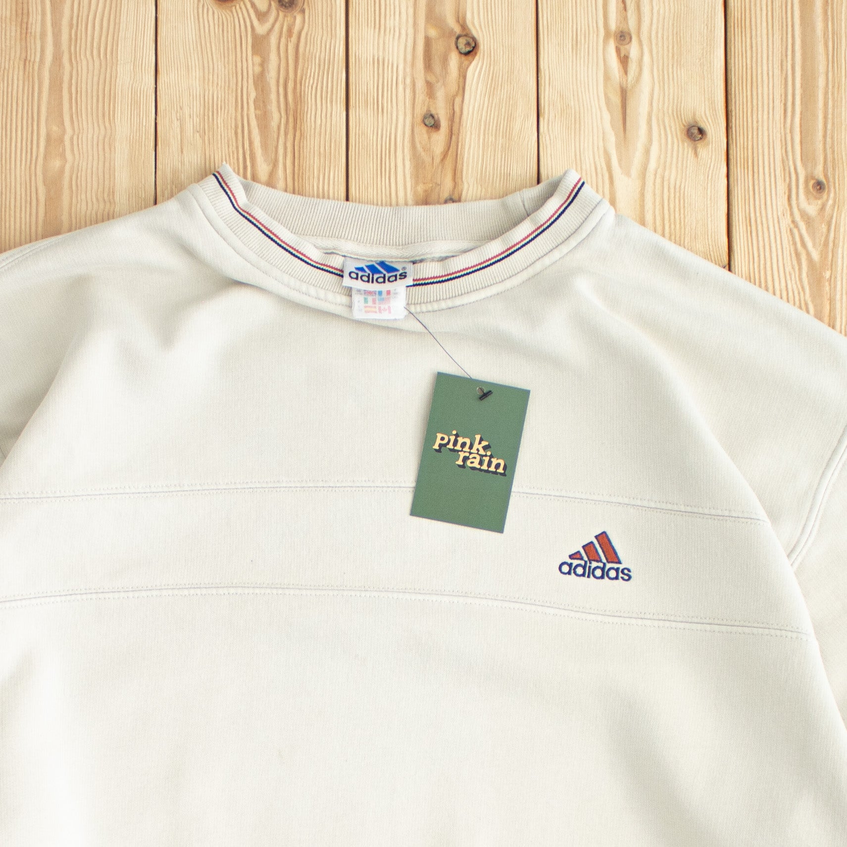 (XL) Vintage Adidas Essential Embroidered Sweatshirt