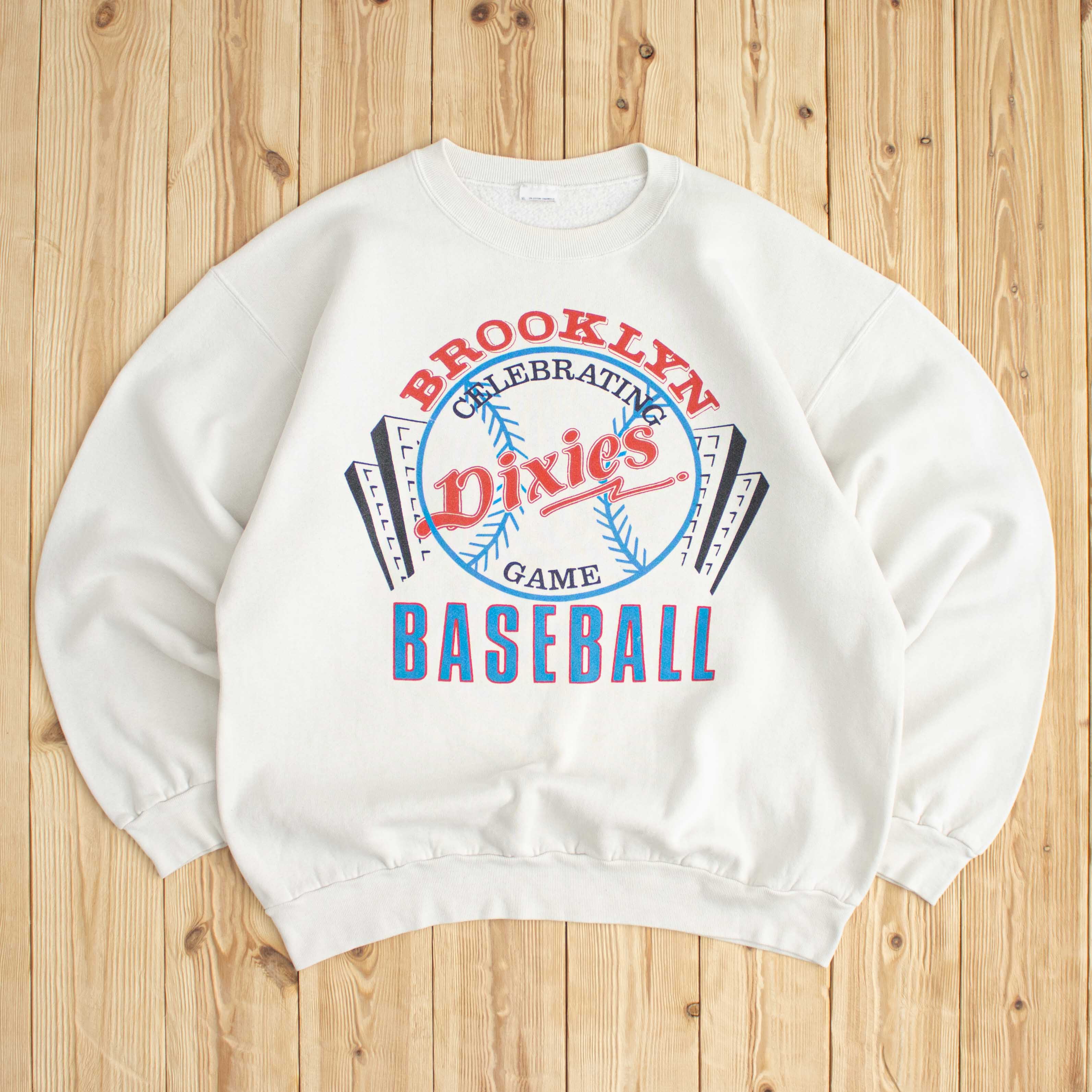 (M) Vintage Brooklyn Dixies Baseball Sweatshirt